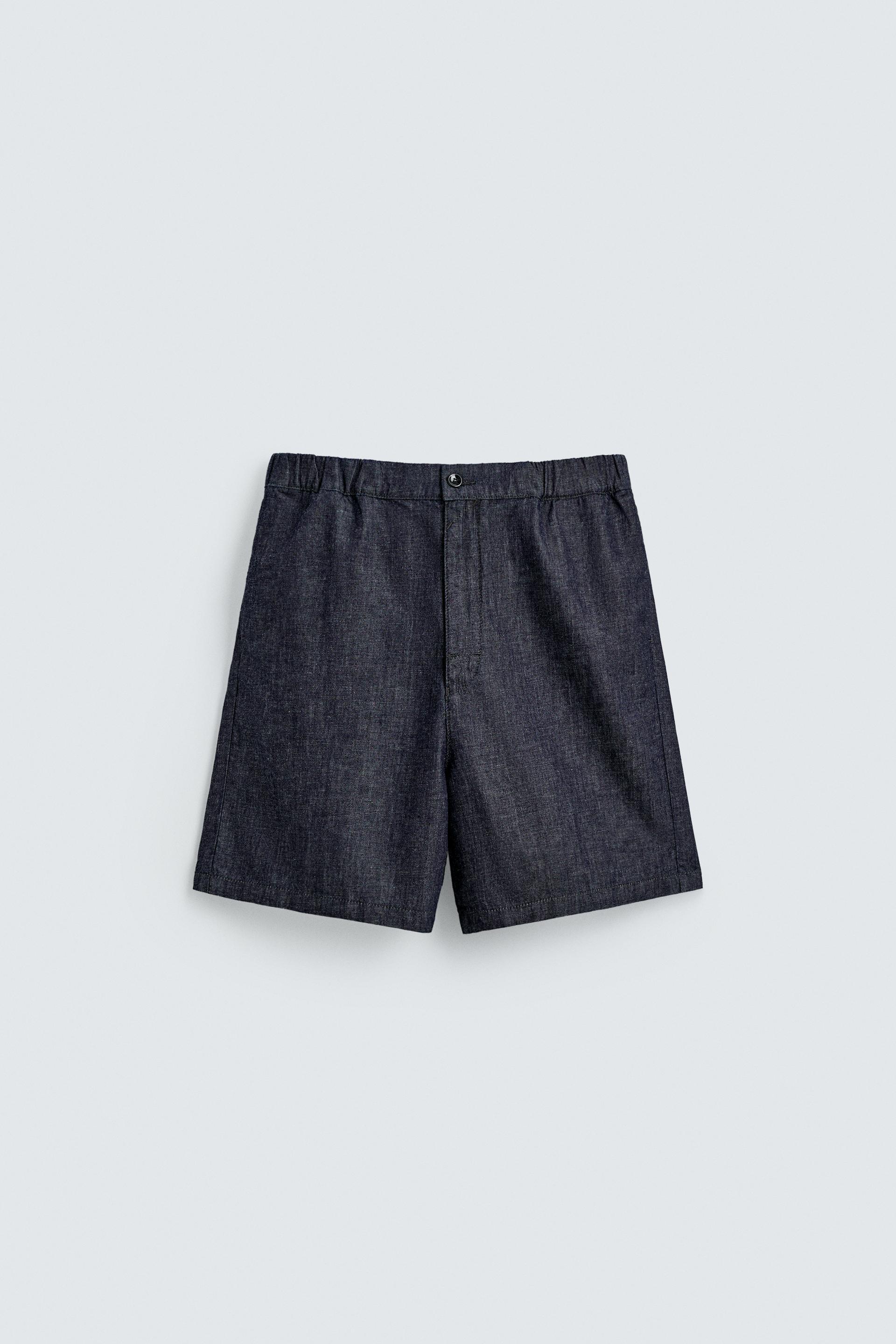 LIGHTWEIGHT DENIM SHORTS by ZARA