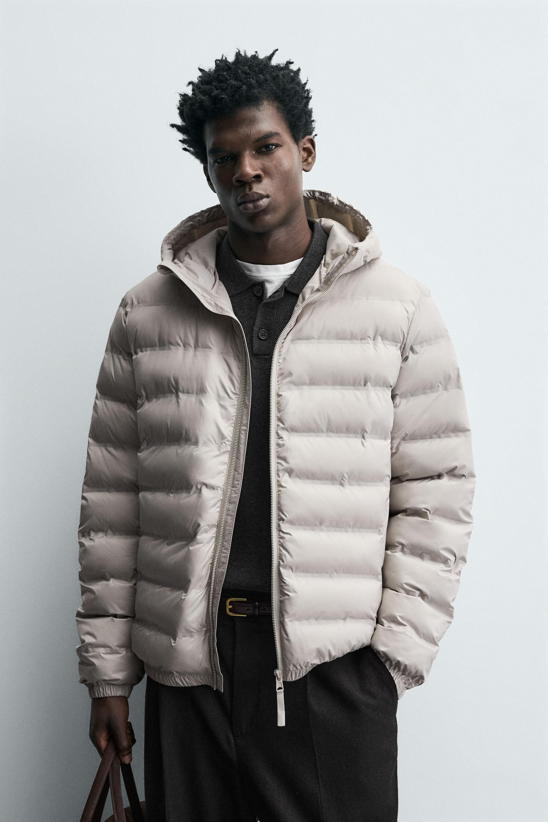 LIGHTWEIGHT WATER REPELLENT PUFFER JACKET by ZARA