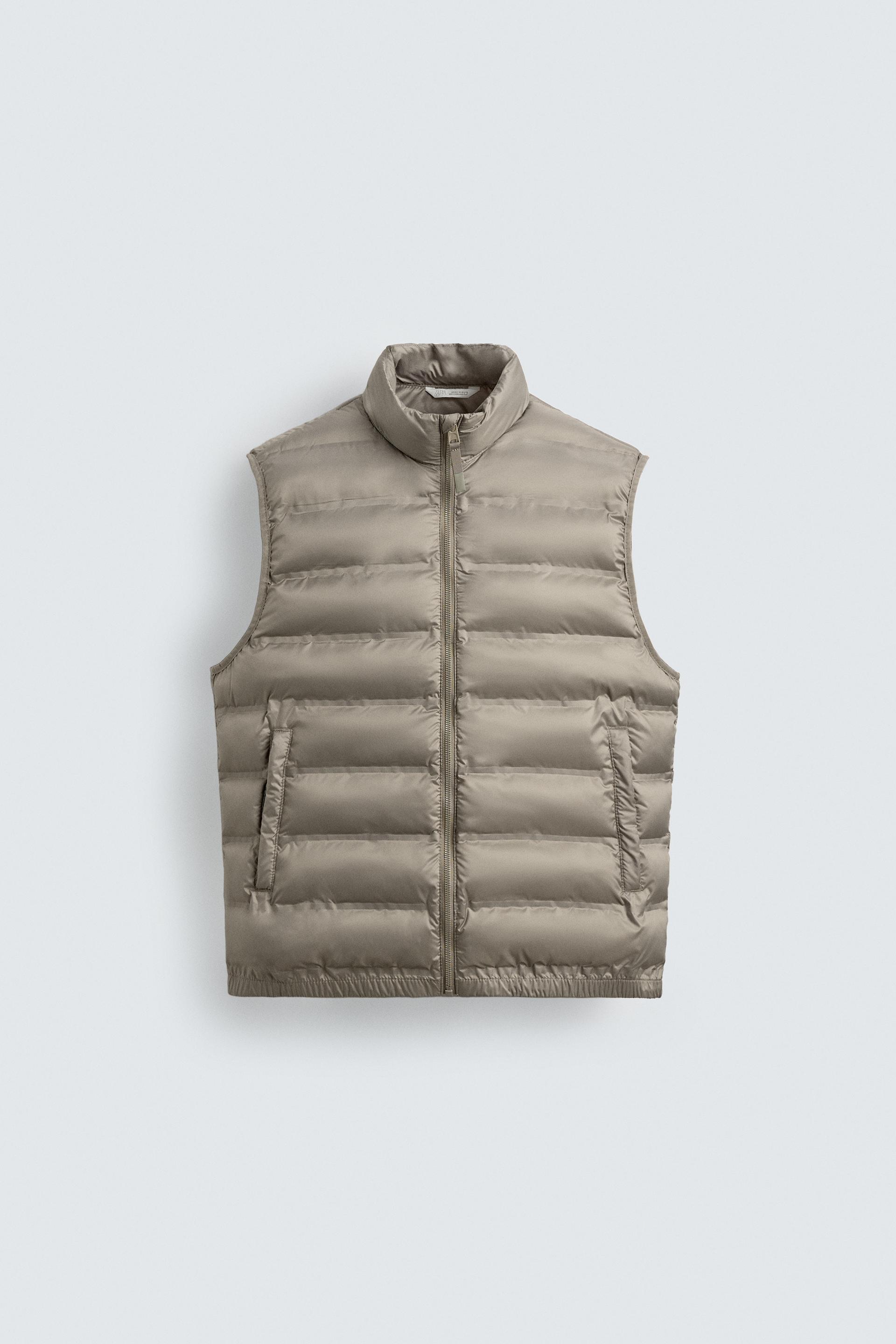 LIGHTWEIGHT WATER REPELLENT PUFFER VEST by ZARA