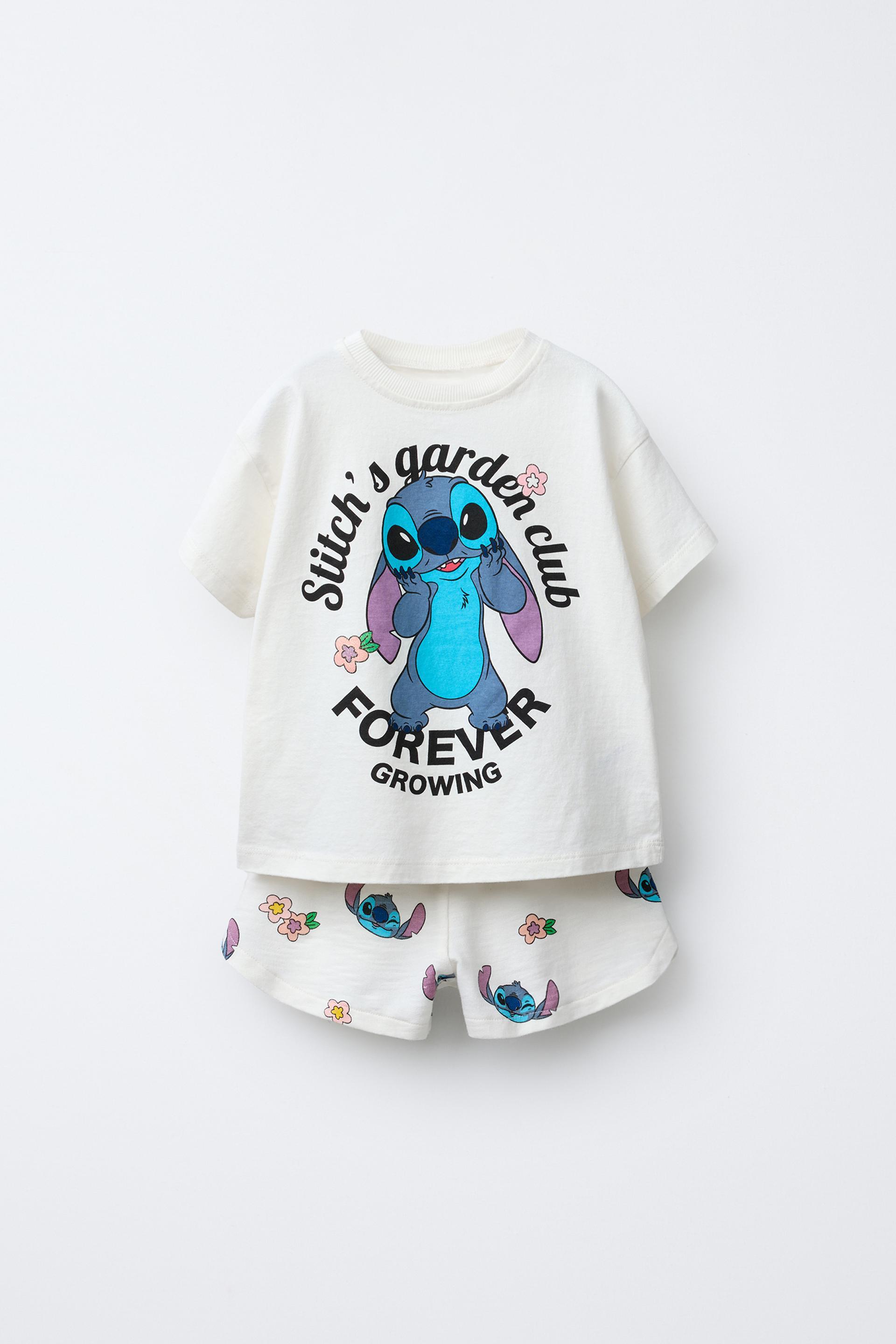 LILO & STITCH © DISNEY T-SHIRT AND SHORTS MATCHING SET by ZARA