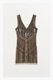 LIMITED EDITION BEADED SEQUIN MINI DRESS by ZARA LIMITED EDITION BEADED SEQUIN MINI DRESS by ZARA