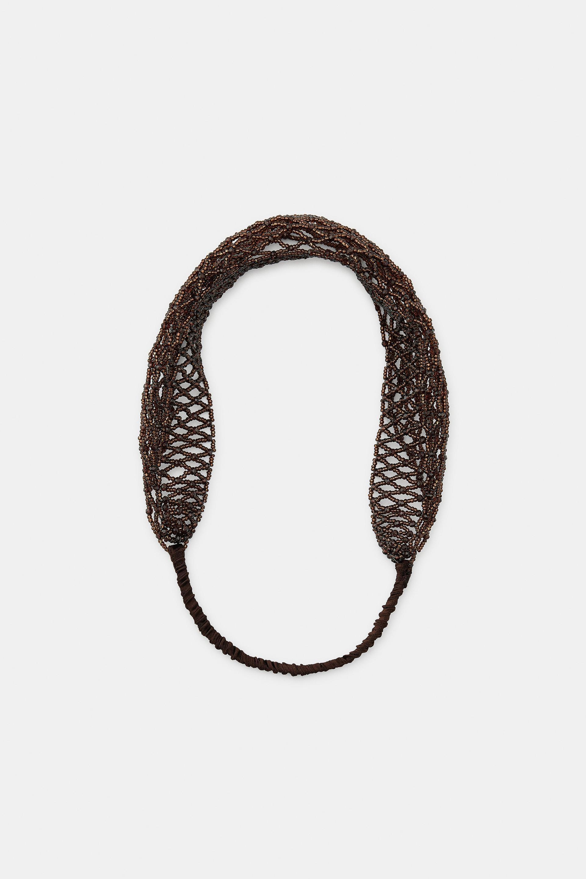 LIMITED EDITION BEADED SPARKLE HEADBAND by ZARA