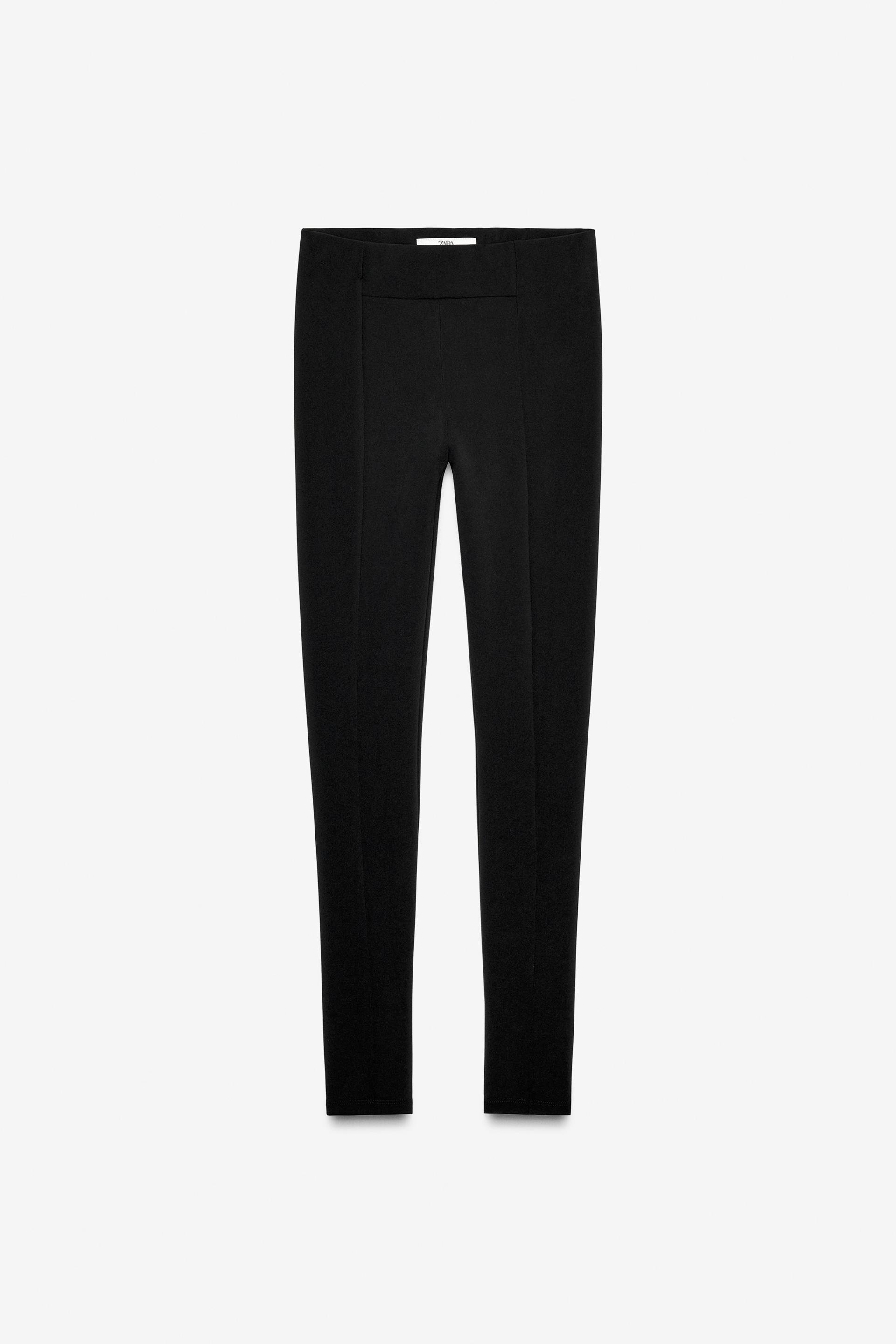 LIMITED EDITION KNIT LEGGINGS by ZARA