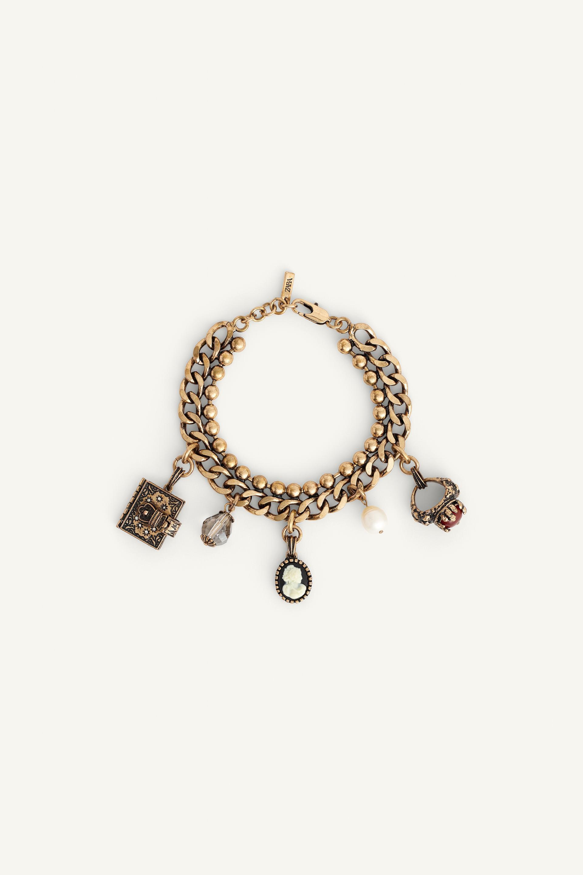 LIMITED EDITION MULTI-CHARM BRACELET by ZARA