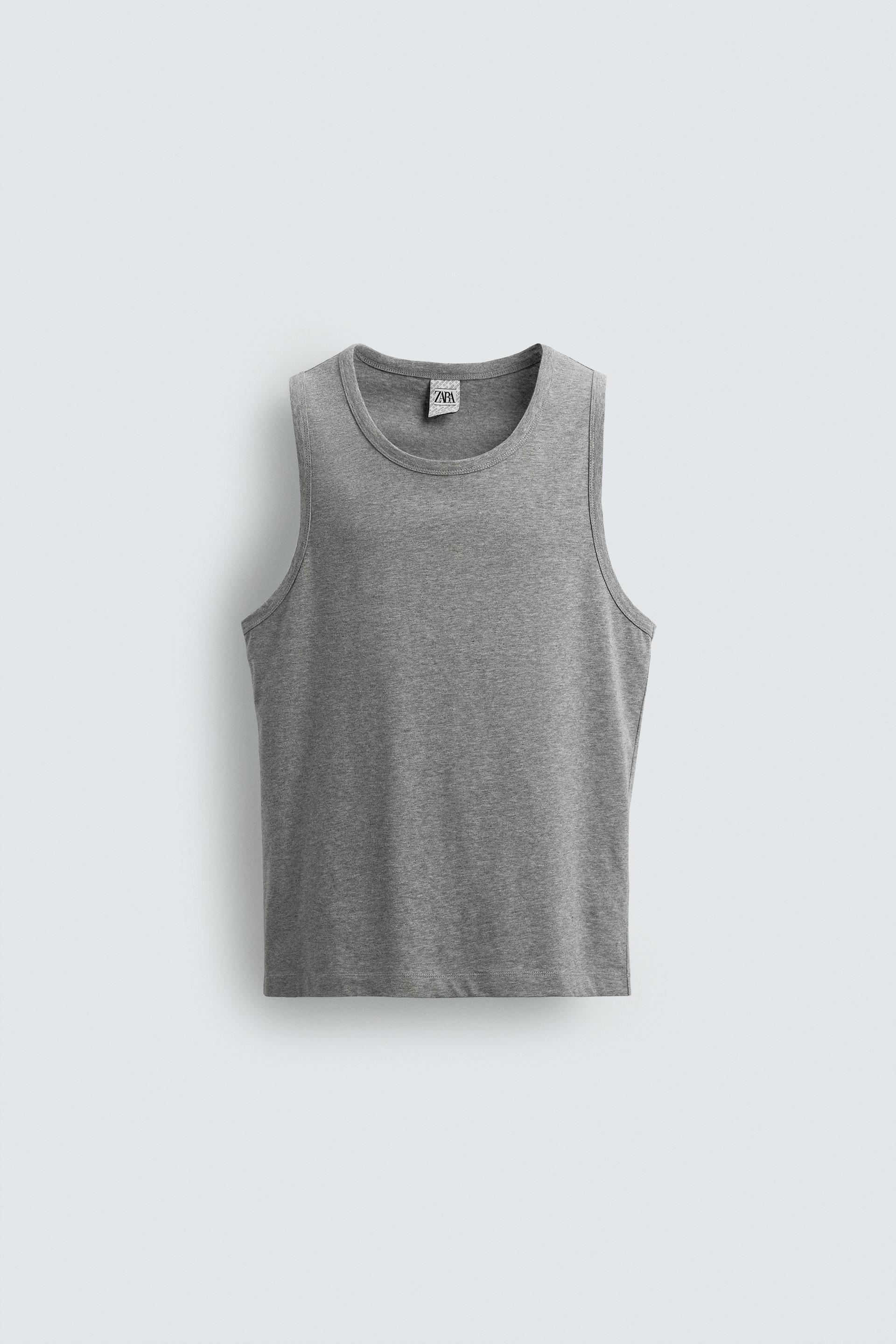 LIMITED EDITION TANK TOP WITH BINDING by ZARA