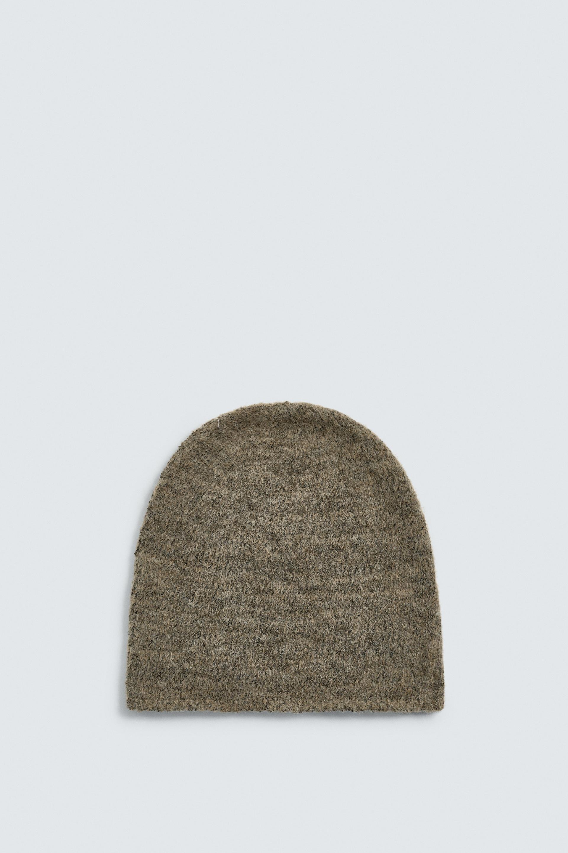 LIMITED EDITION TEXTURED BEANIE by ZARA