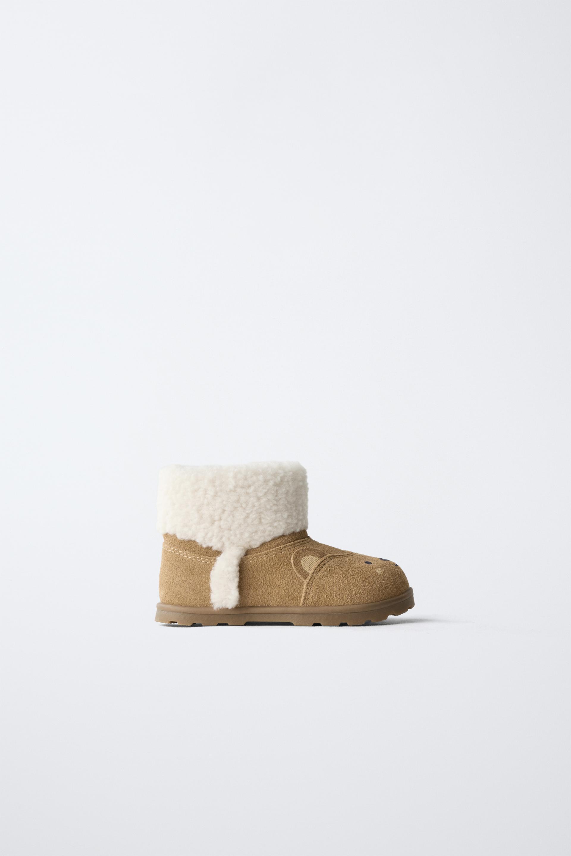 LINED BAREFOOT BOOTS by ZARA