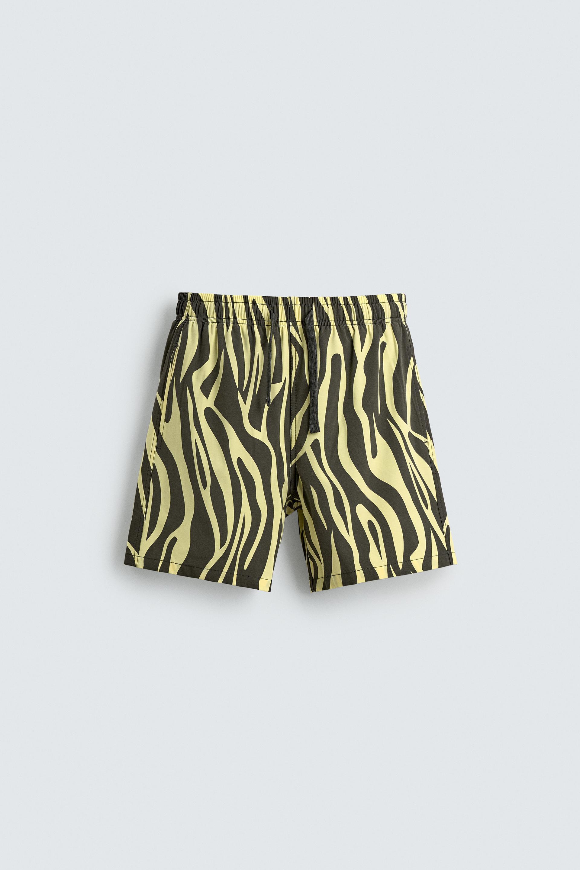 LONG ANIMAL PRINT SWIMSUIT by ZARA