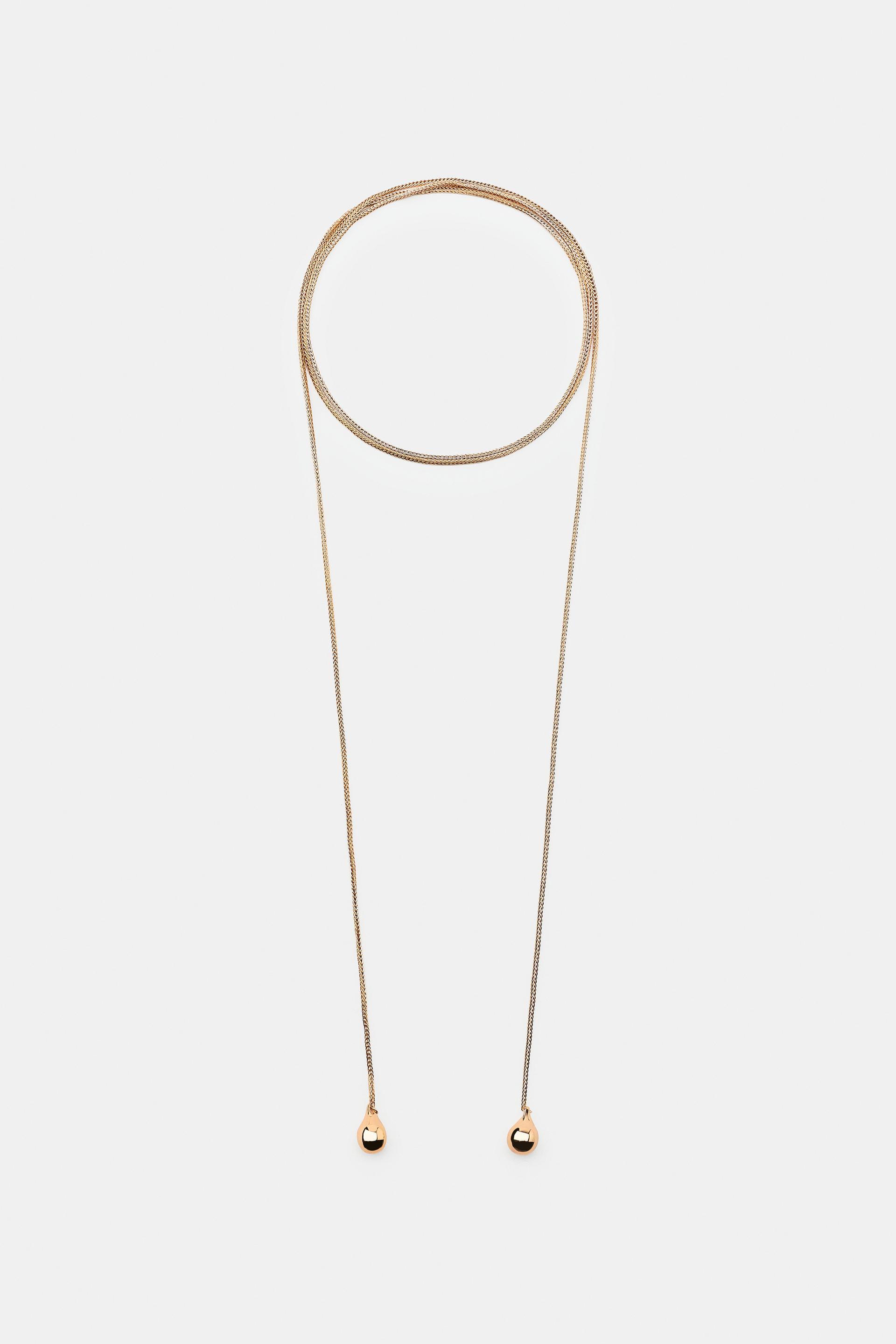 LONG CHAIN NECKLACE by ZARA