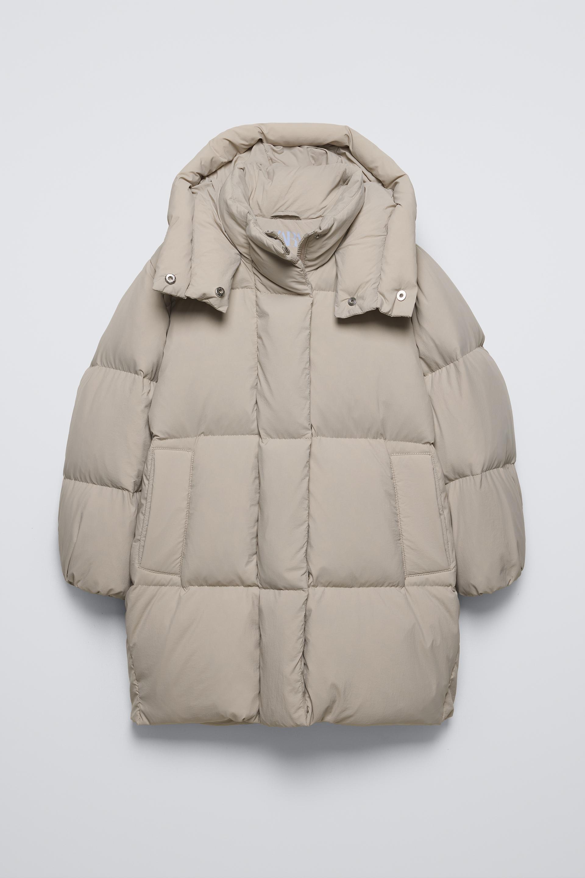 LONG DOWN PUFFER JACKET by ZARA