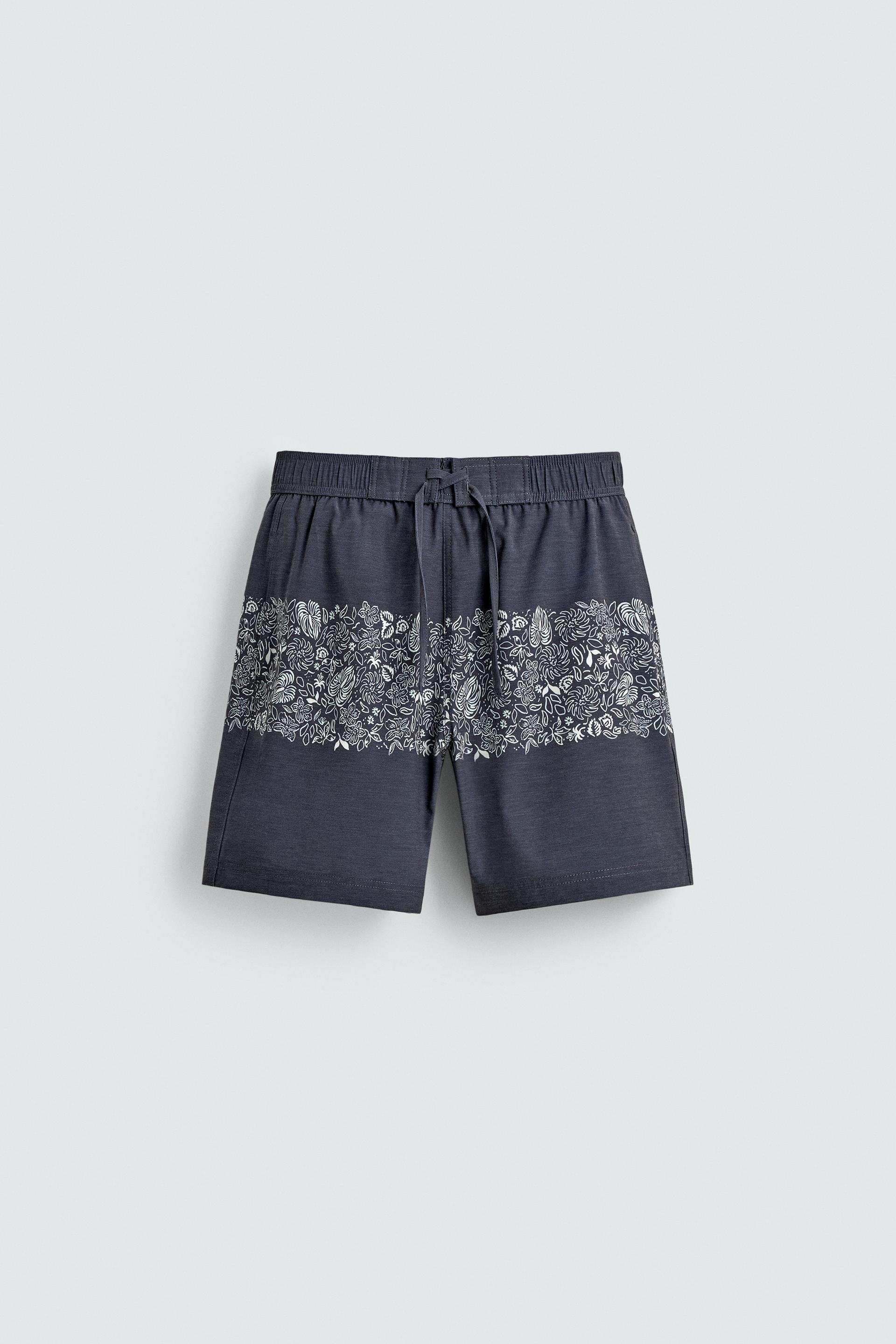 LONG FLORAL PRINT SWIMSUIT by ZARA