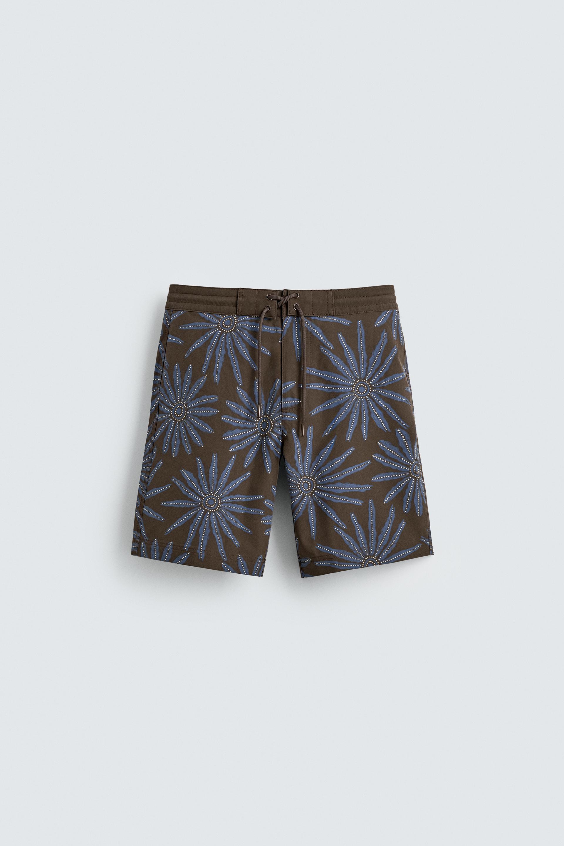 LONG FLORAL PRINT SWIMSUIT by ZARA