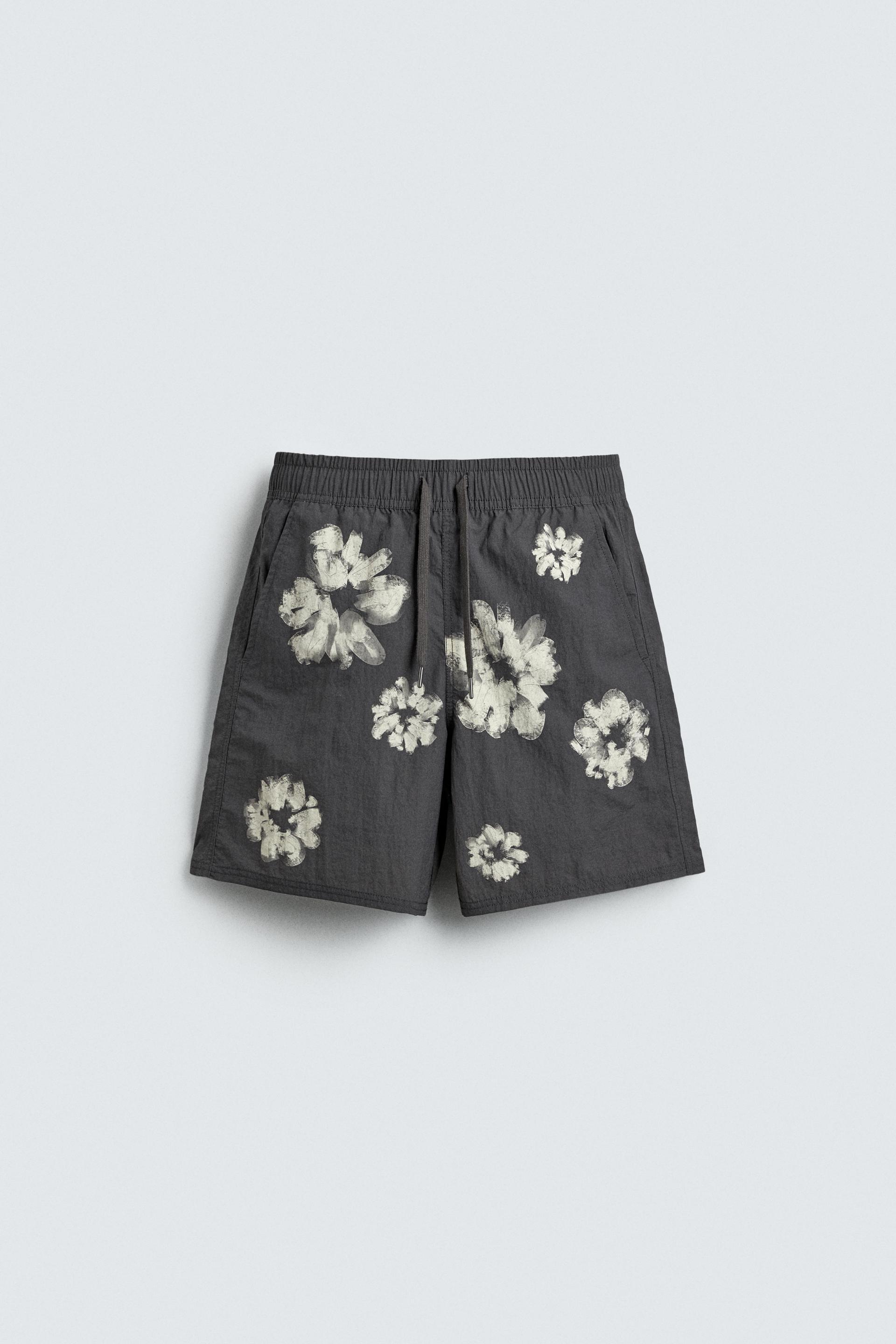LONG FLORAL PRINT SWIMSUIT by ZARA