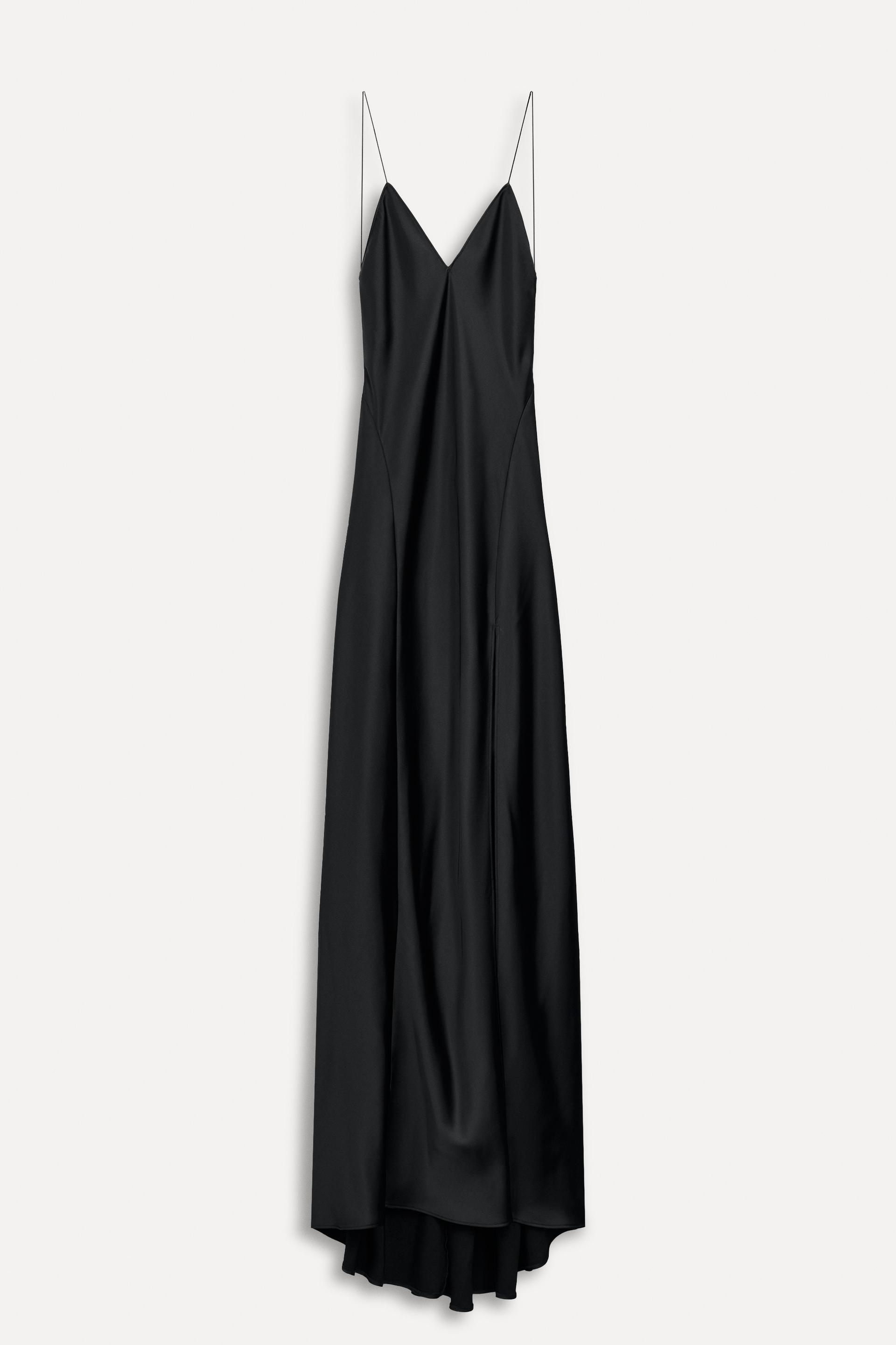LONG SATIN DRESS 50TH ANNIVERSARY by ZARA
