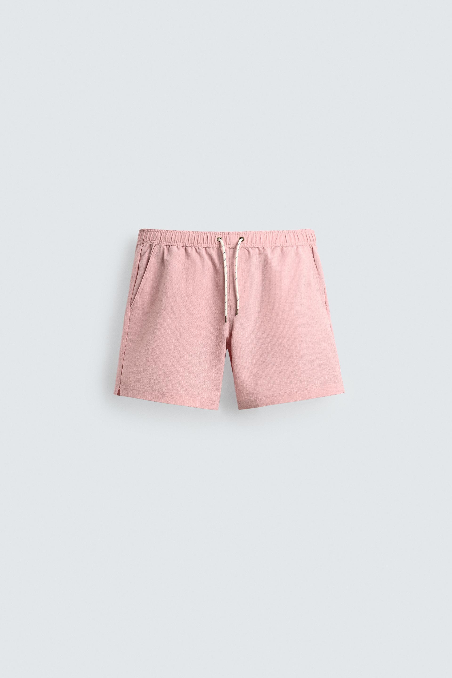 LONG SEERSUCKER SWIMSUIT by ZARA