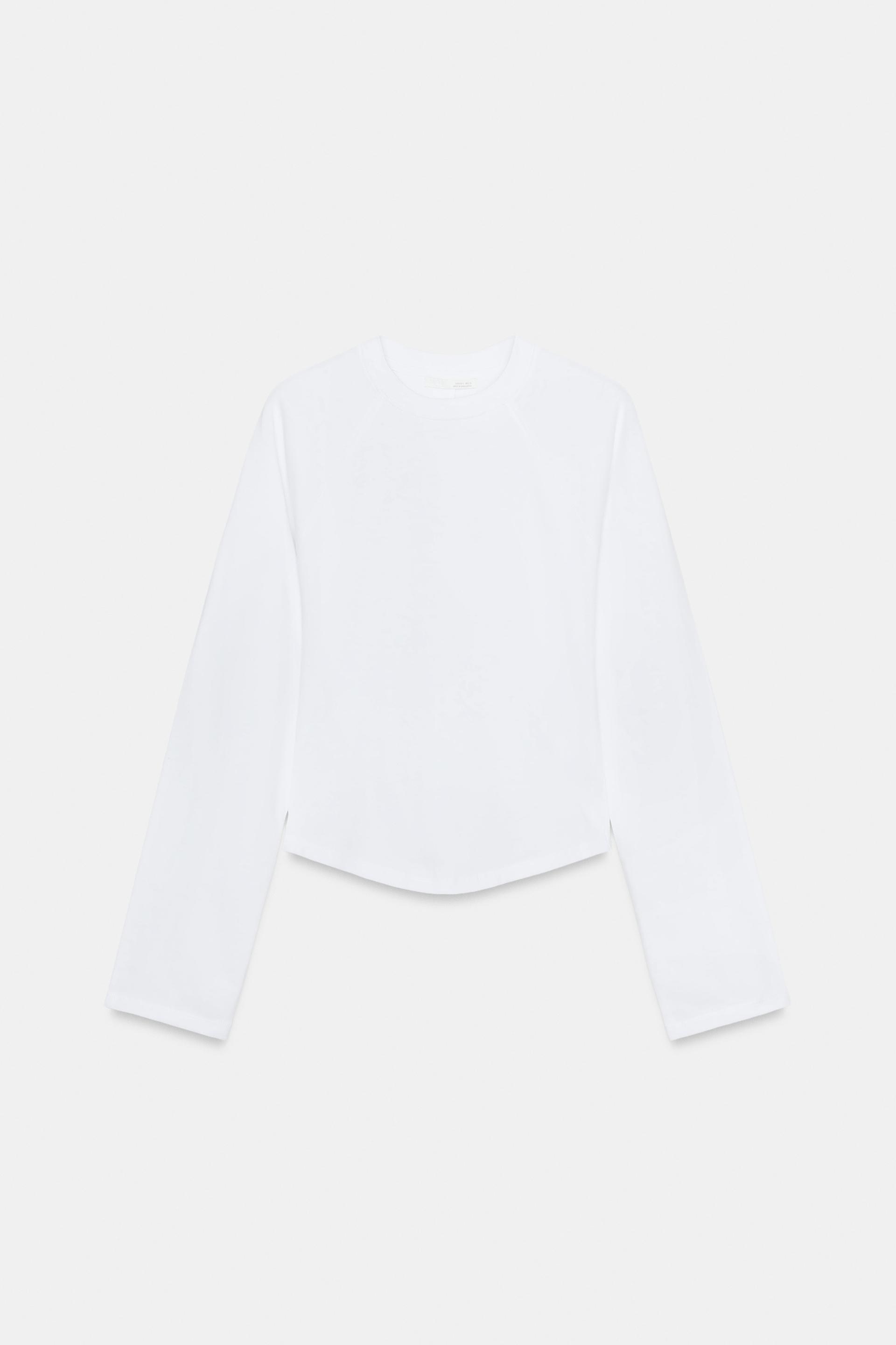 LONG SLEEVE RAGLAN T-SHIRT by ZARA
