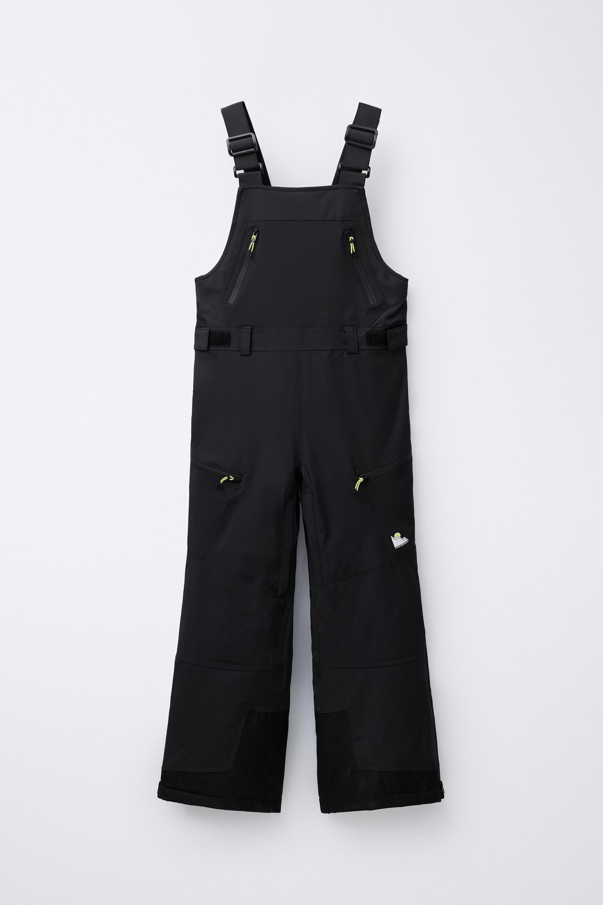 LONG WATER RESISTANT AND WINDPROOF BIB OVERALLS RECCO® SYSTEM SKI COLLECTION by ZARA