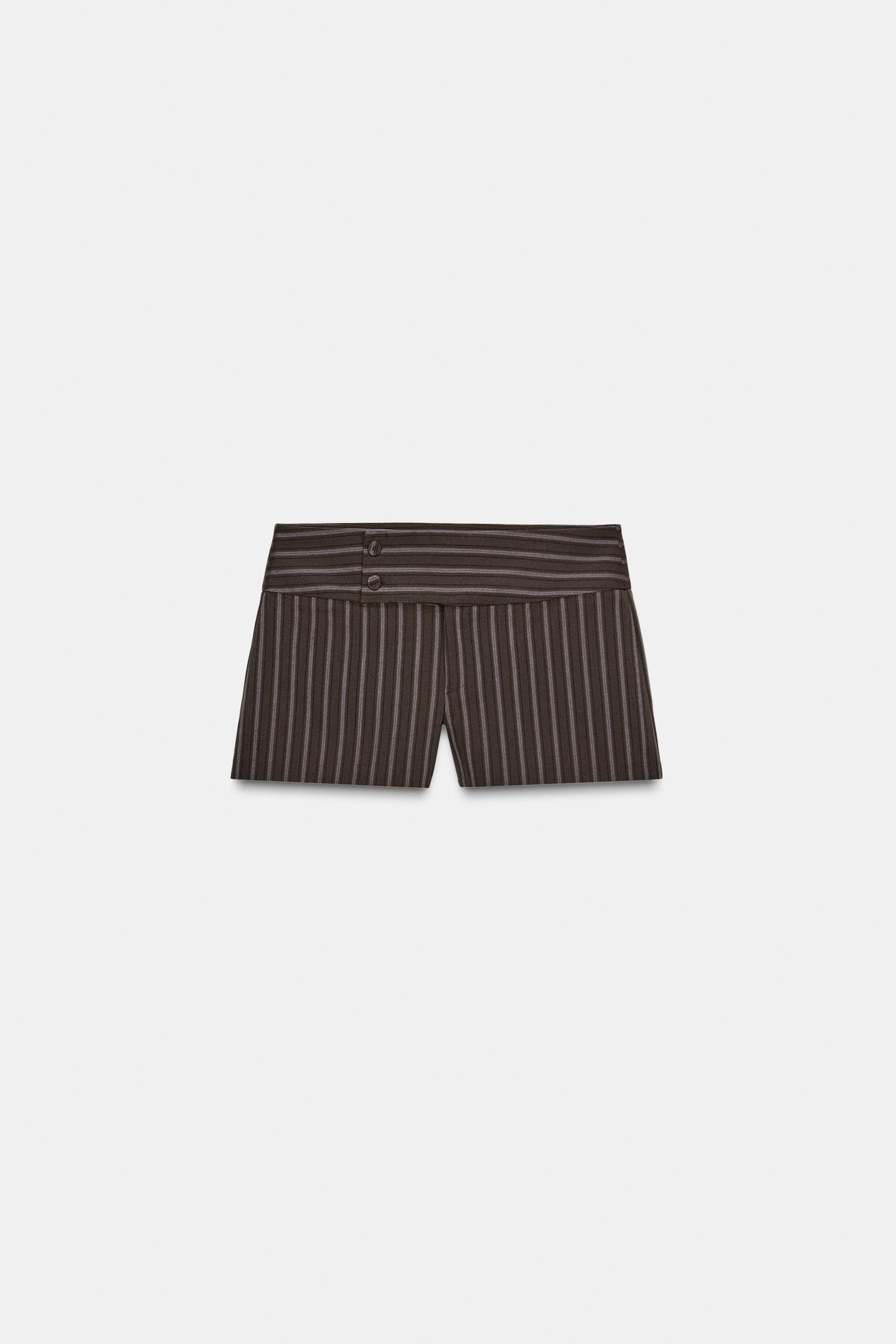 LOW-RISE SHORTS by ZARA