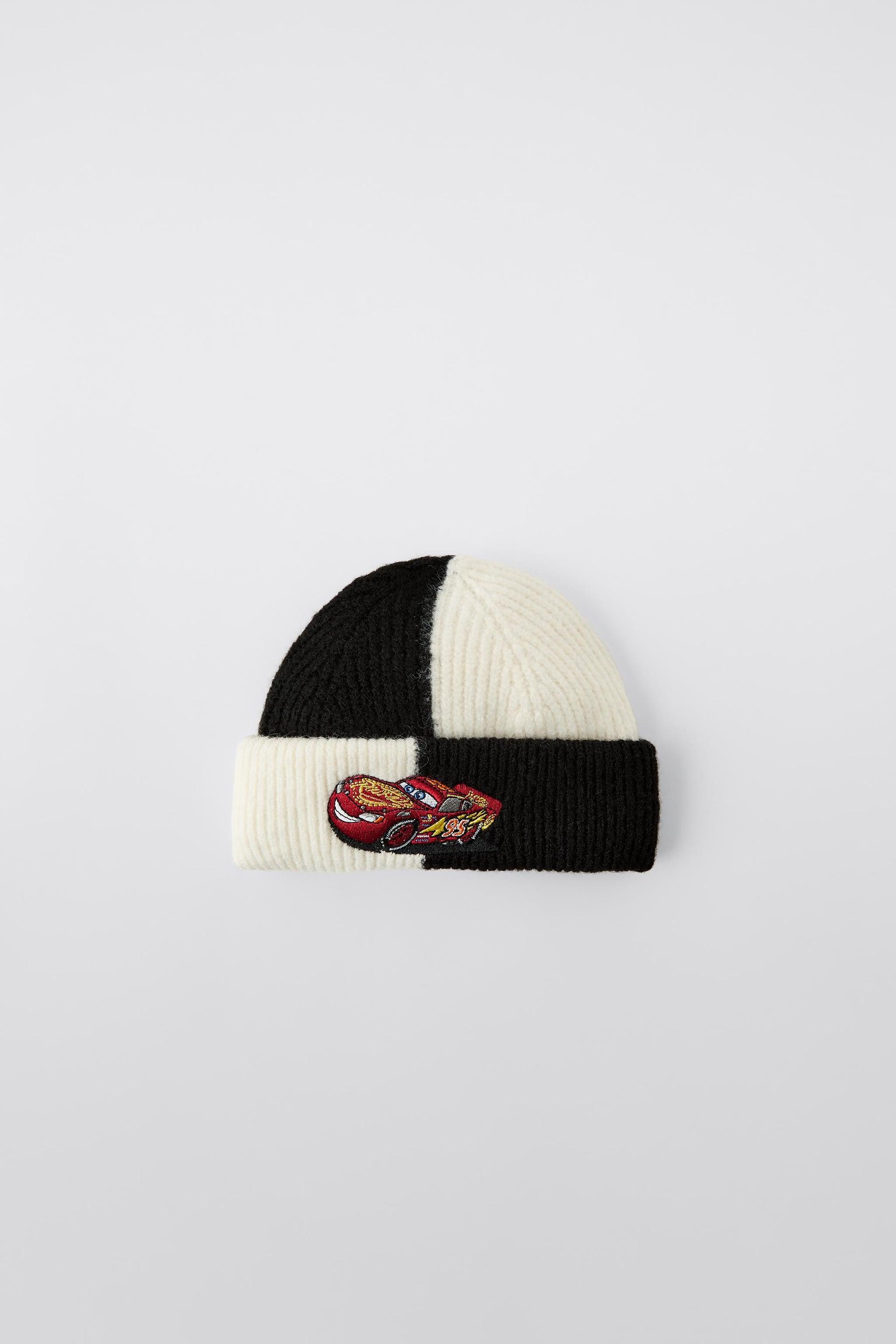 MCQUEEN CARS © DISNEY EMBROIDERED KNIT HAT by ZARA