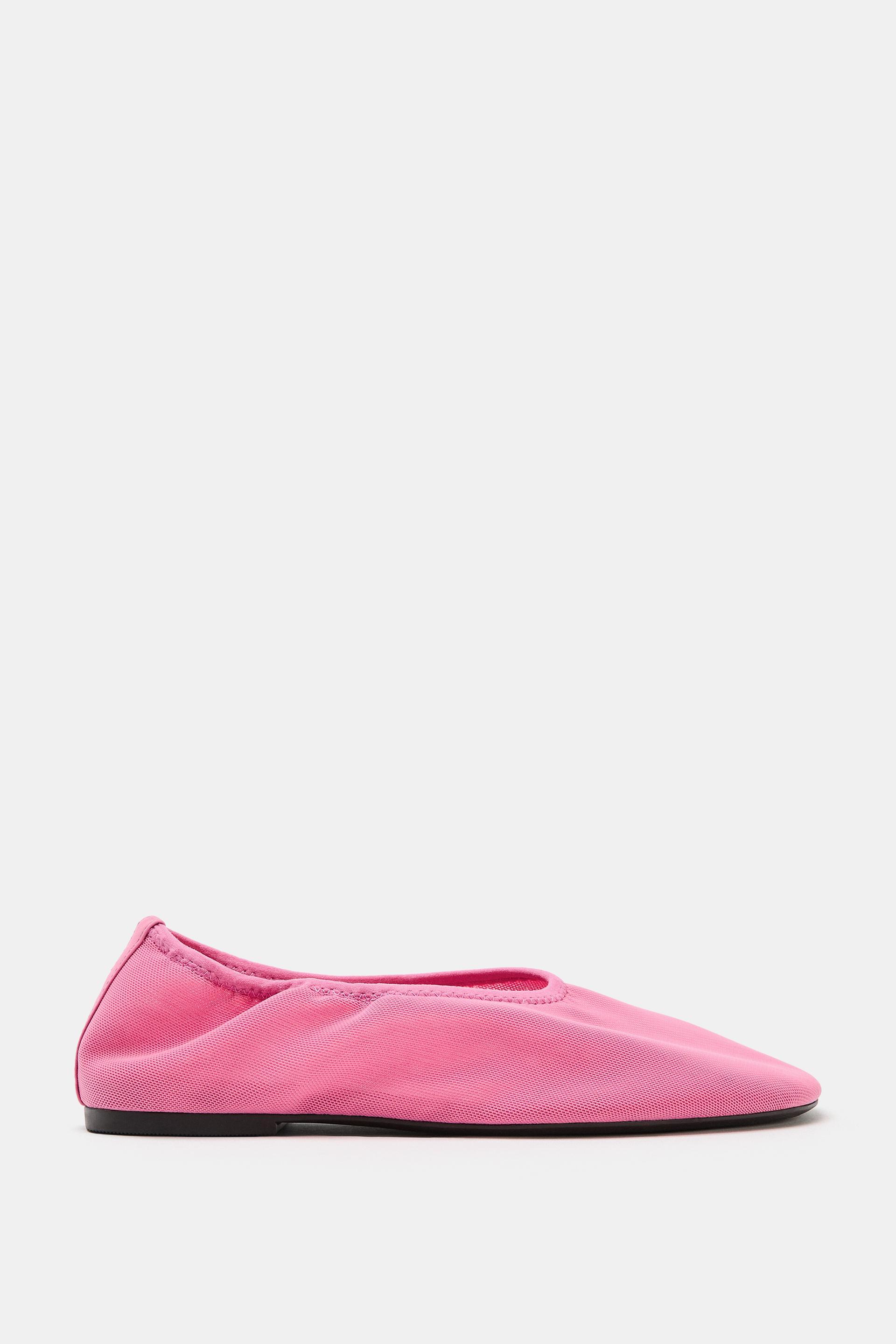MESH BALLET FLATS by ZARA