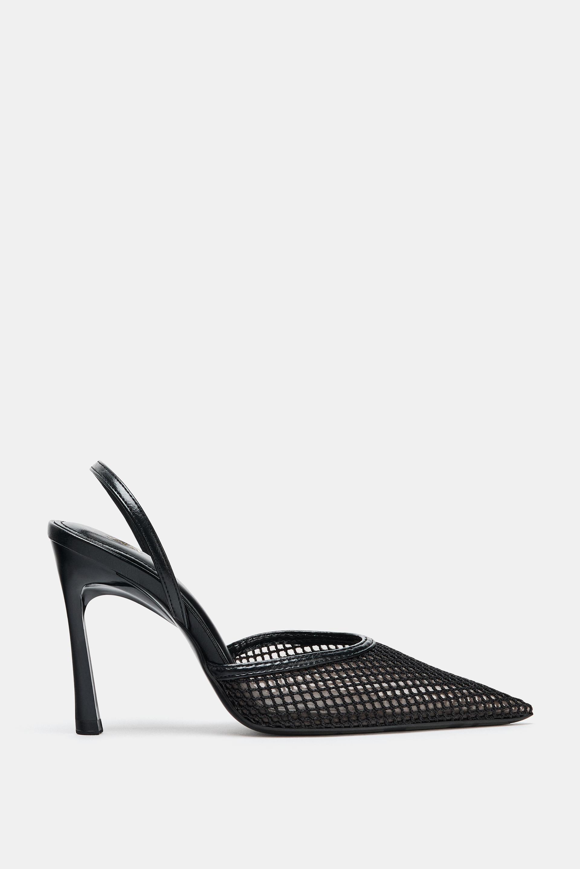 MESH HEELS by ZARA