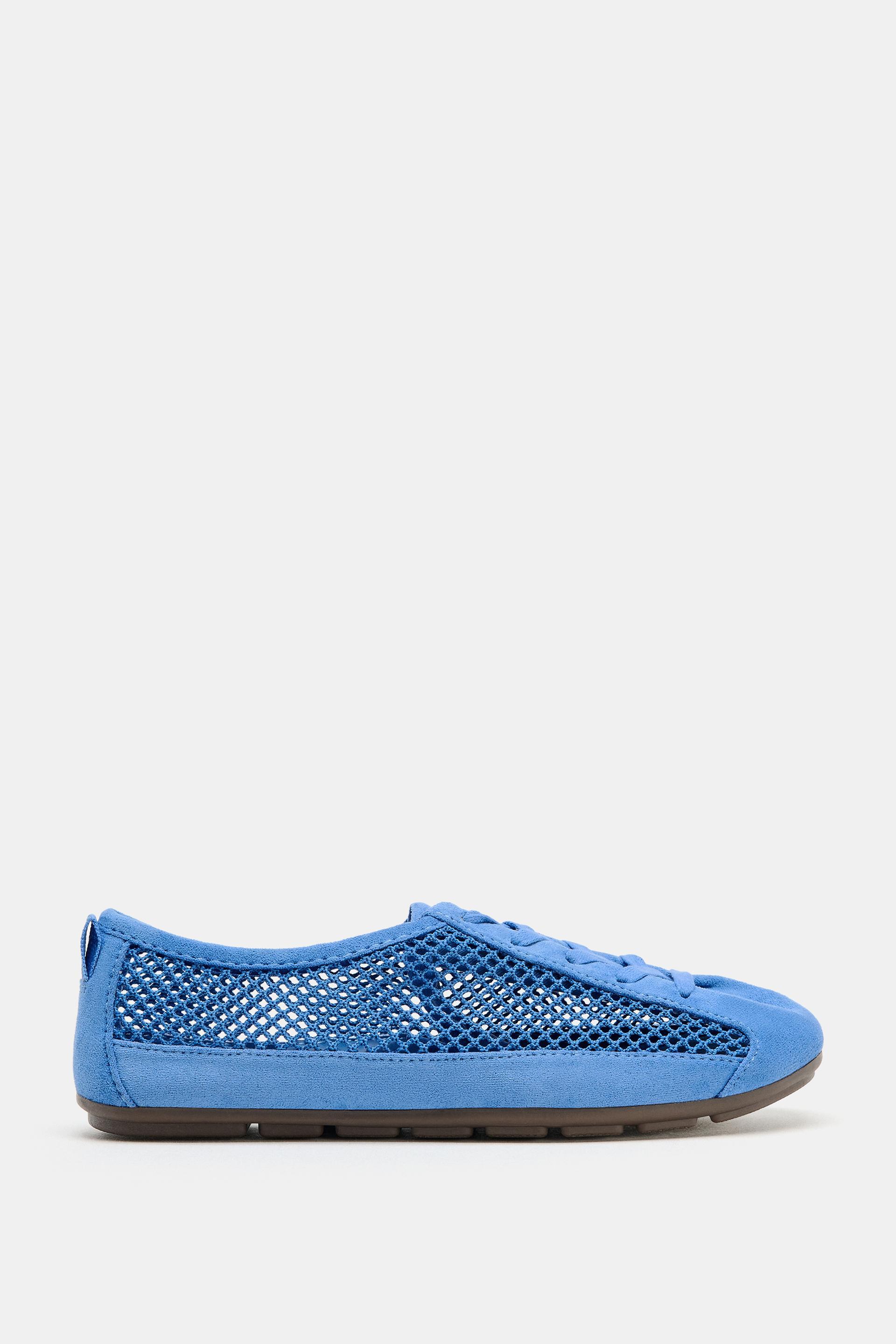 MESH PULL TAB SNEAKERS by ZARA