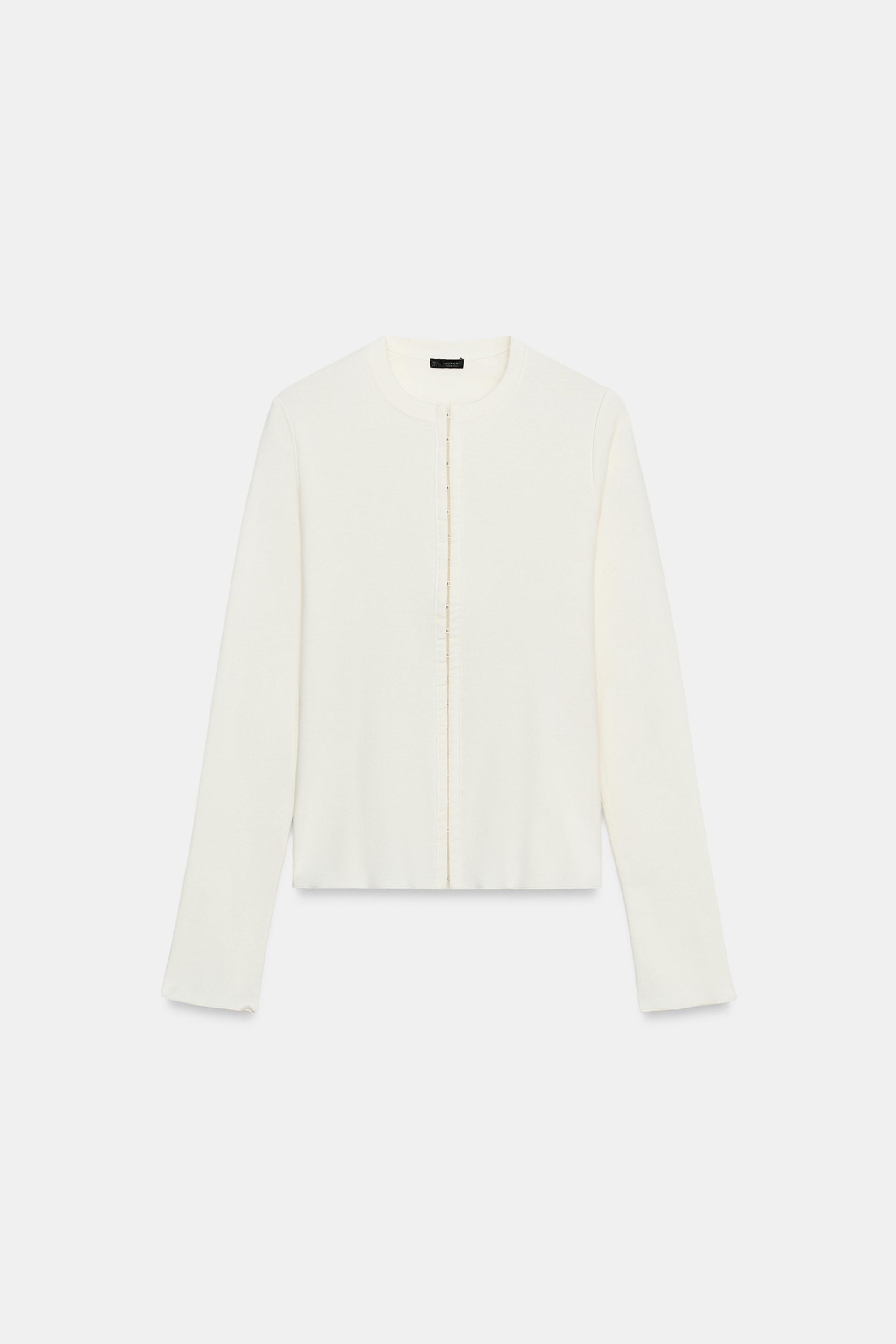 METAL HOOK TOP by ZARA