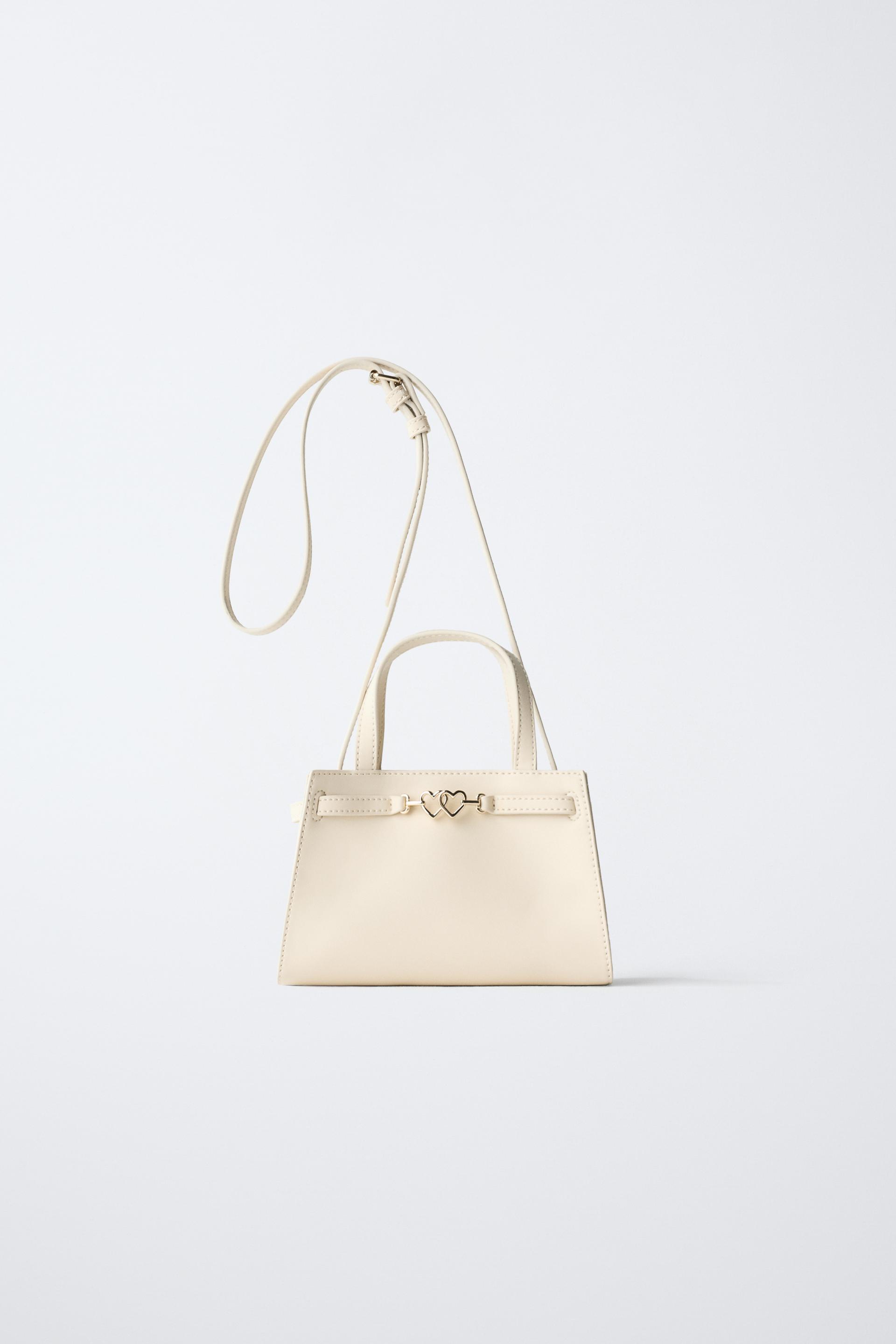 METALLIC DETAIL CROSSBODY BAG by ZARA