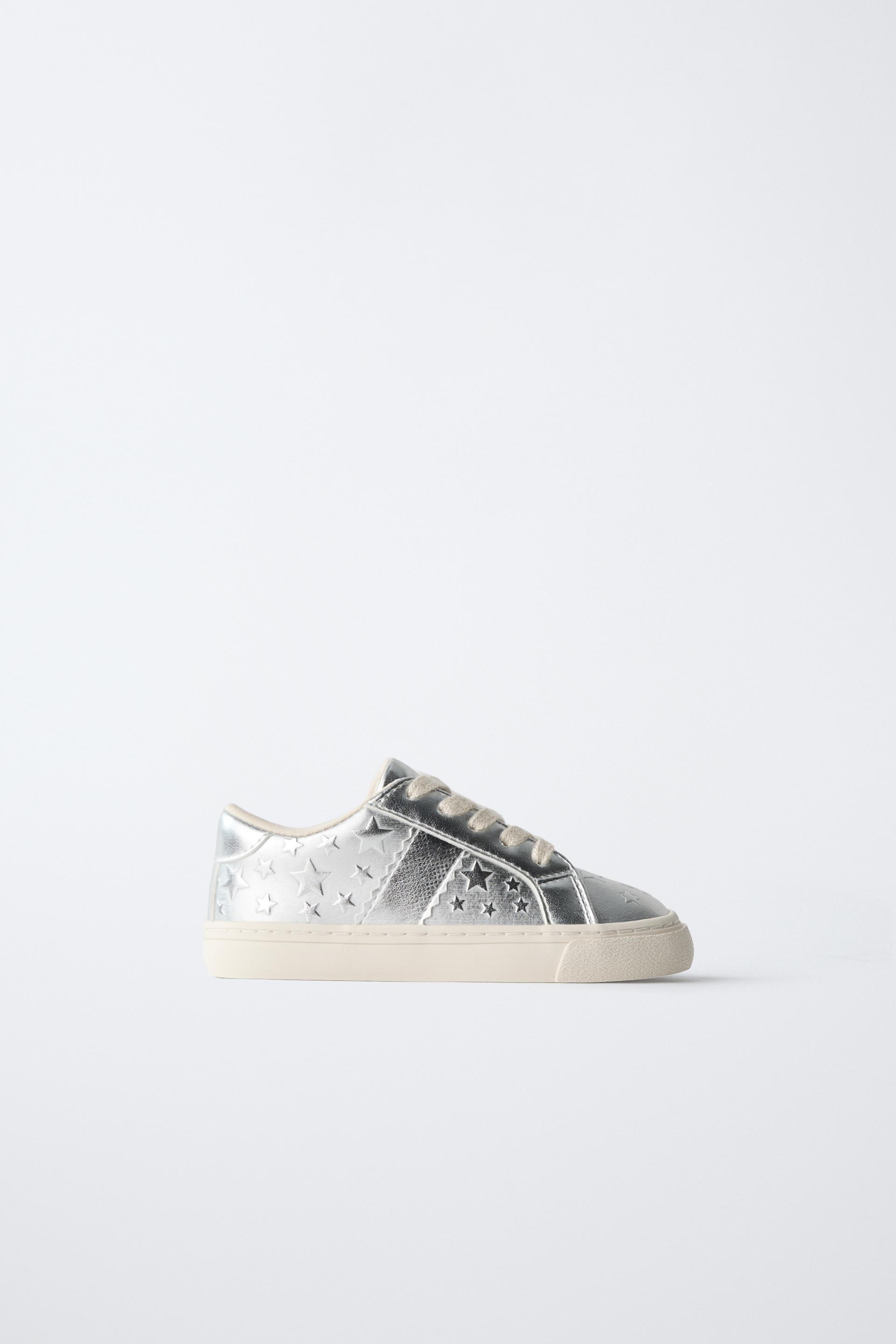 METALLIC STAR SNEAKERS by ZARA