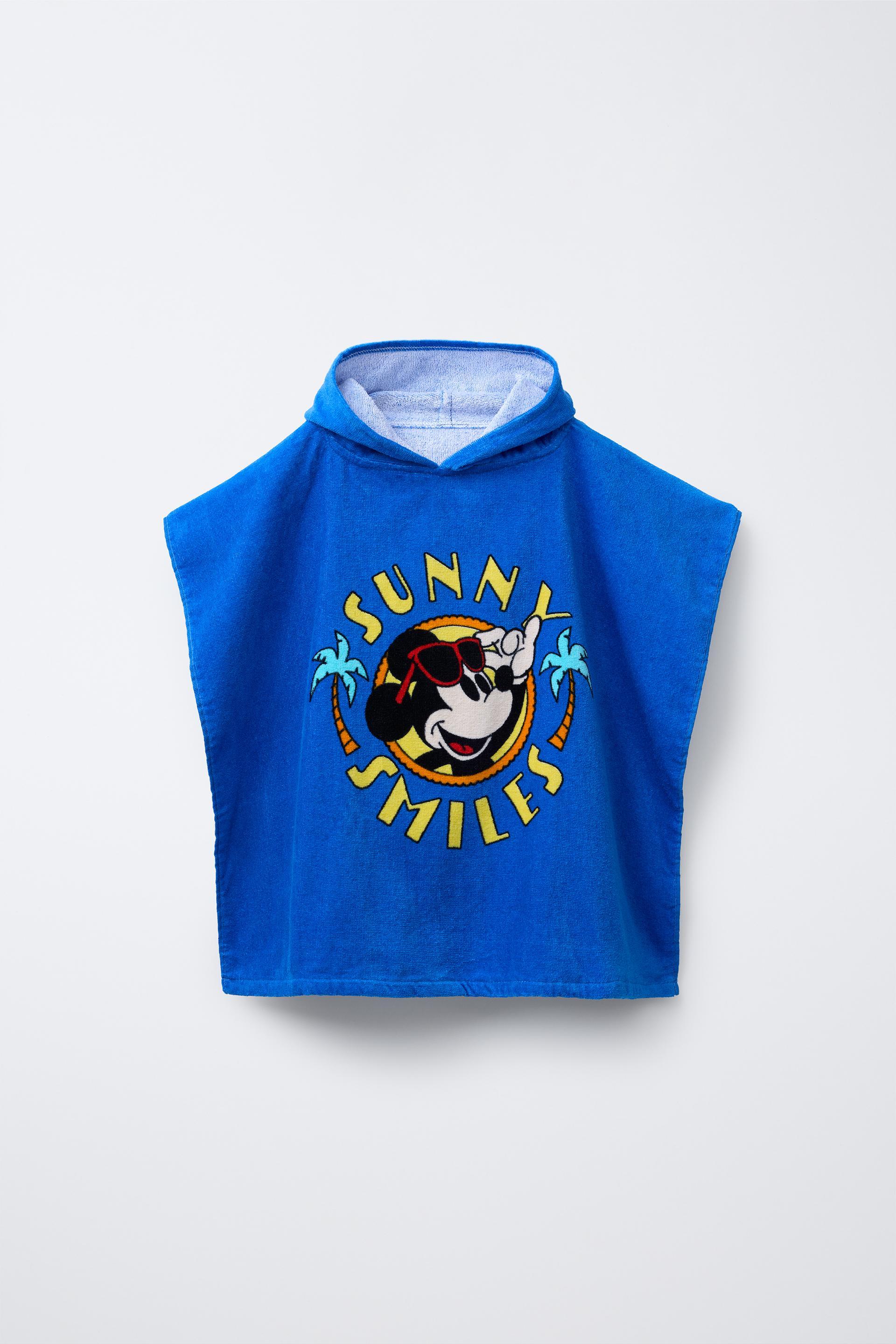 MICKEY MOUSE © DISNEY TERRYCLOTH PONCHO by ZARA