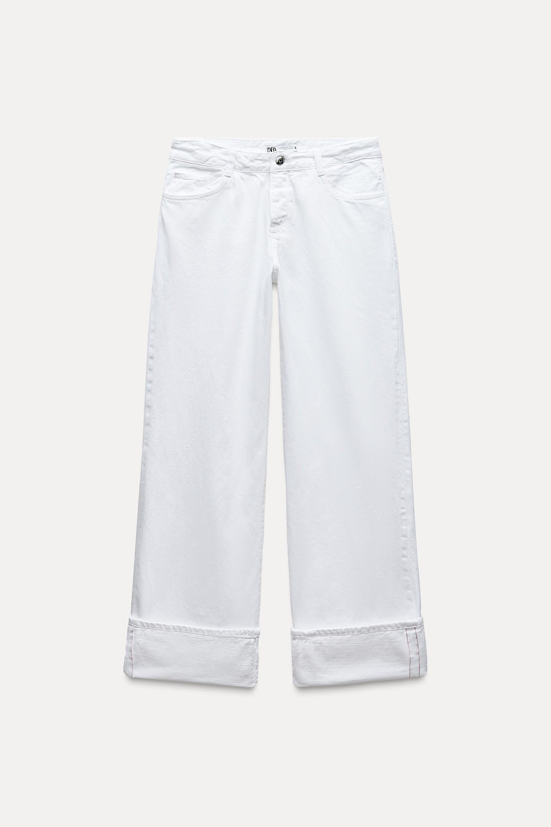 MID-RISE Z1975 WIDE LEG LOOSE SELVEDGE JEANS by ZARA MID-RISE Z1975 WIDE LEG LOOSE SELVEDGE JEANS by ZARA