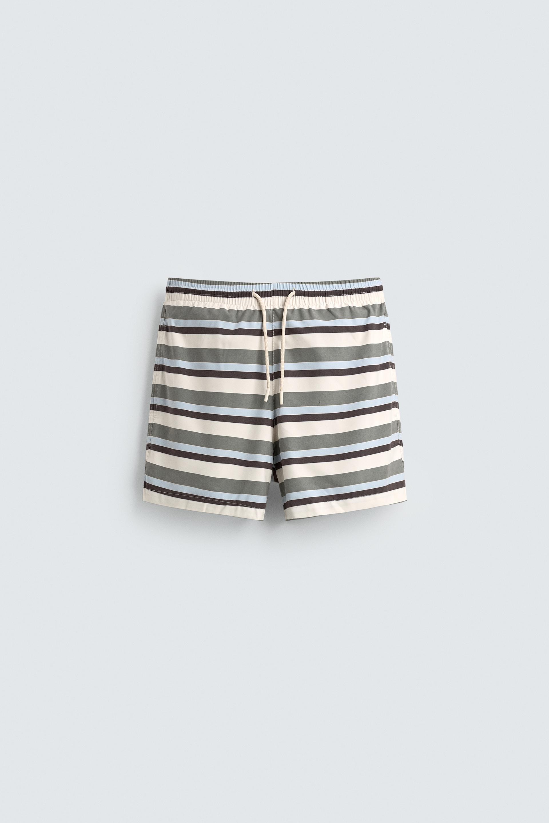 MID-STRIPE SWIMSUIT by ZARA