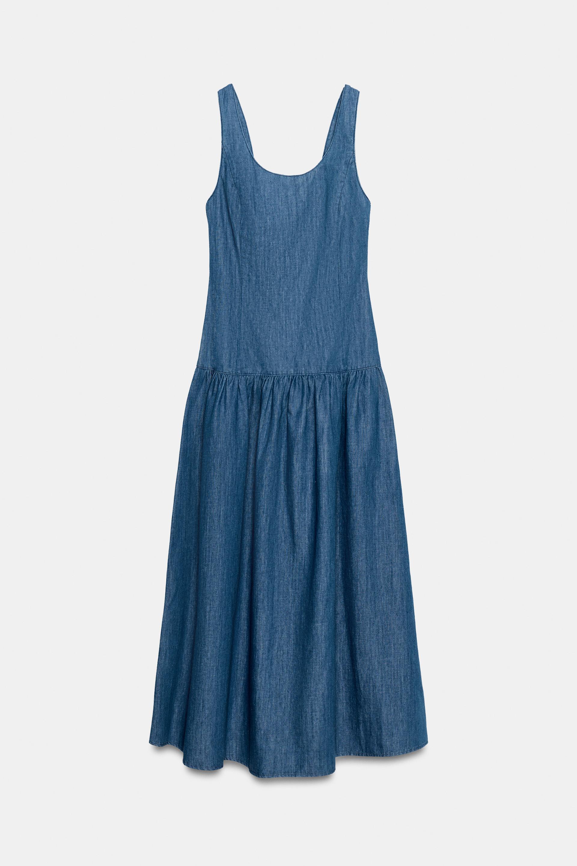 MIDI CAPE SKIRT DRESS by ZARA