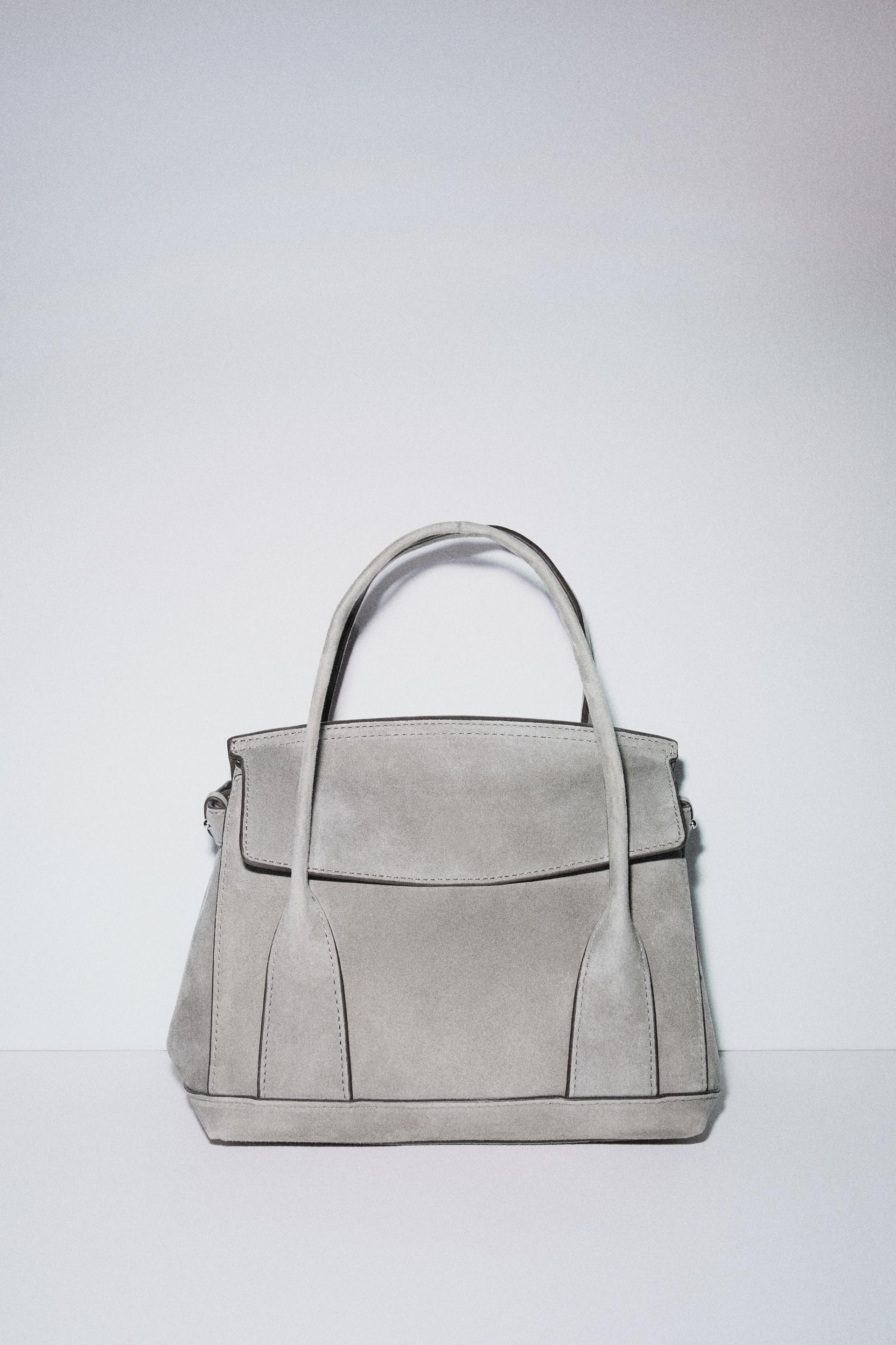 MINI LEATHER CITY BAG by ZARA