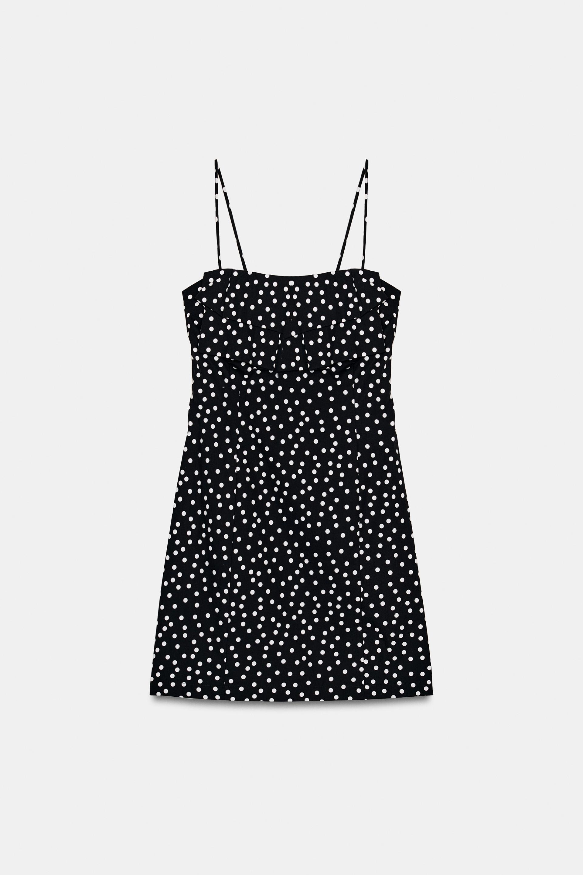 MINI POLKA DOT DRESS by ZARA