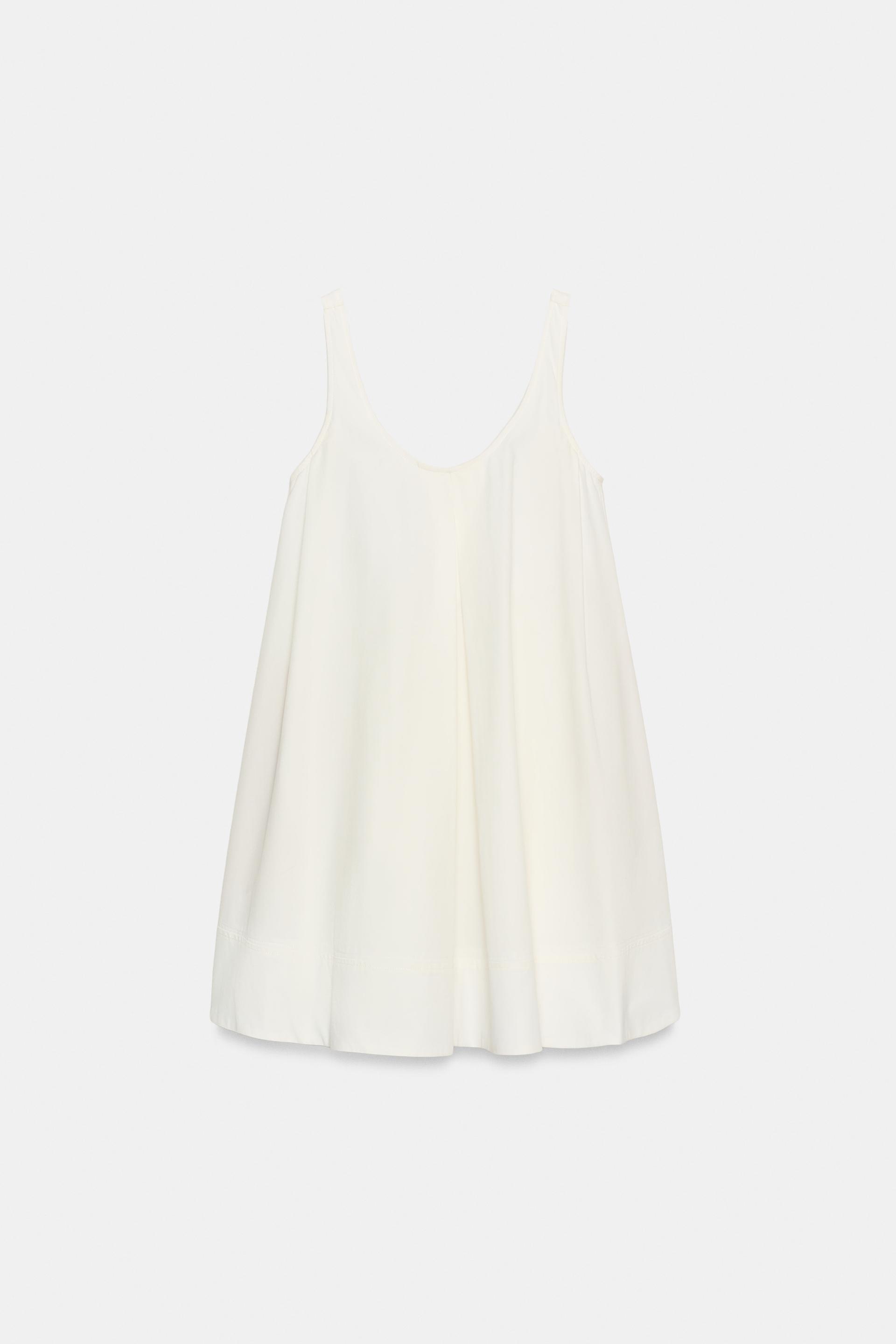 MINI POPLIN DRESS by ZARA
