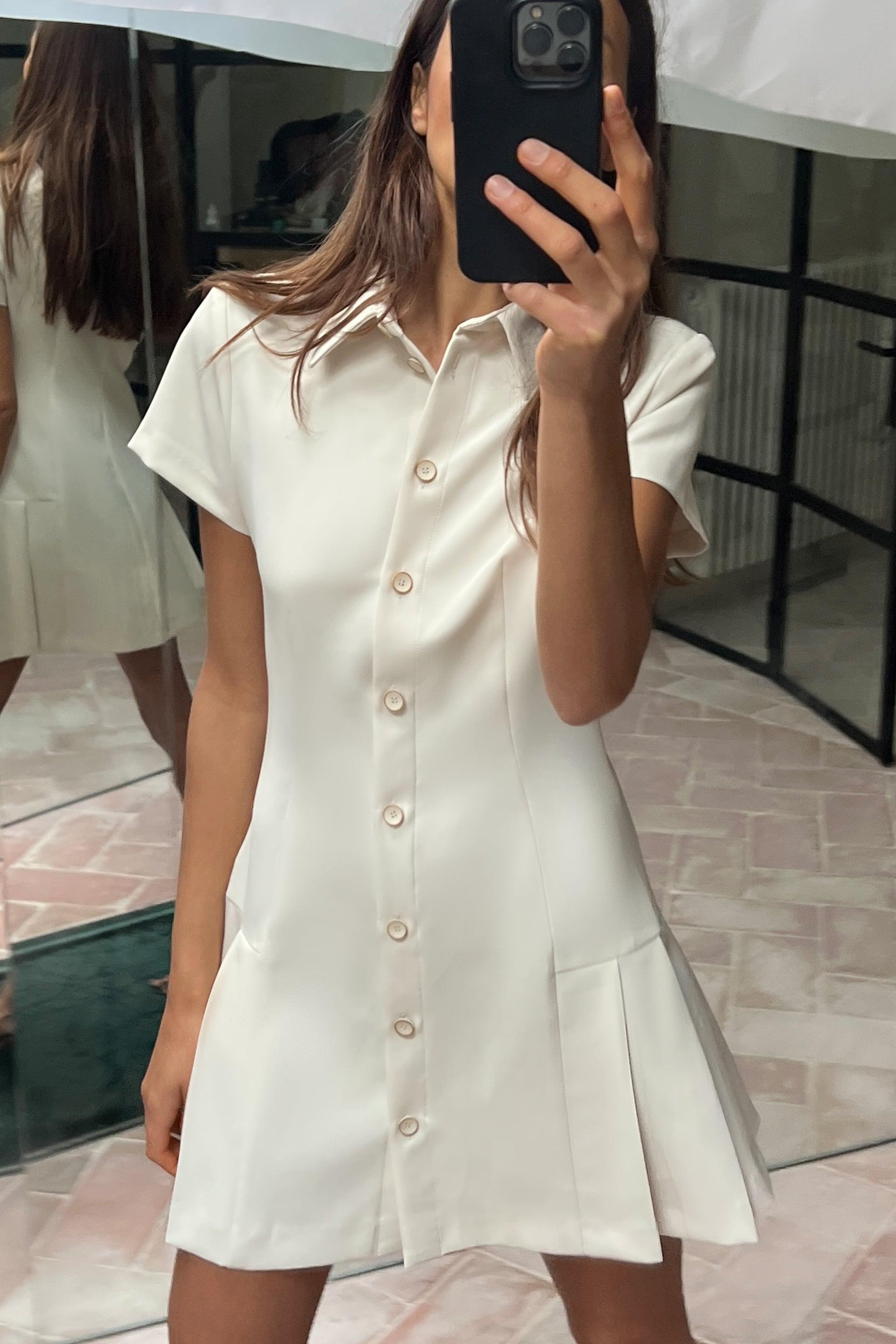 MINI SHIRT DRESS by ZARA