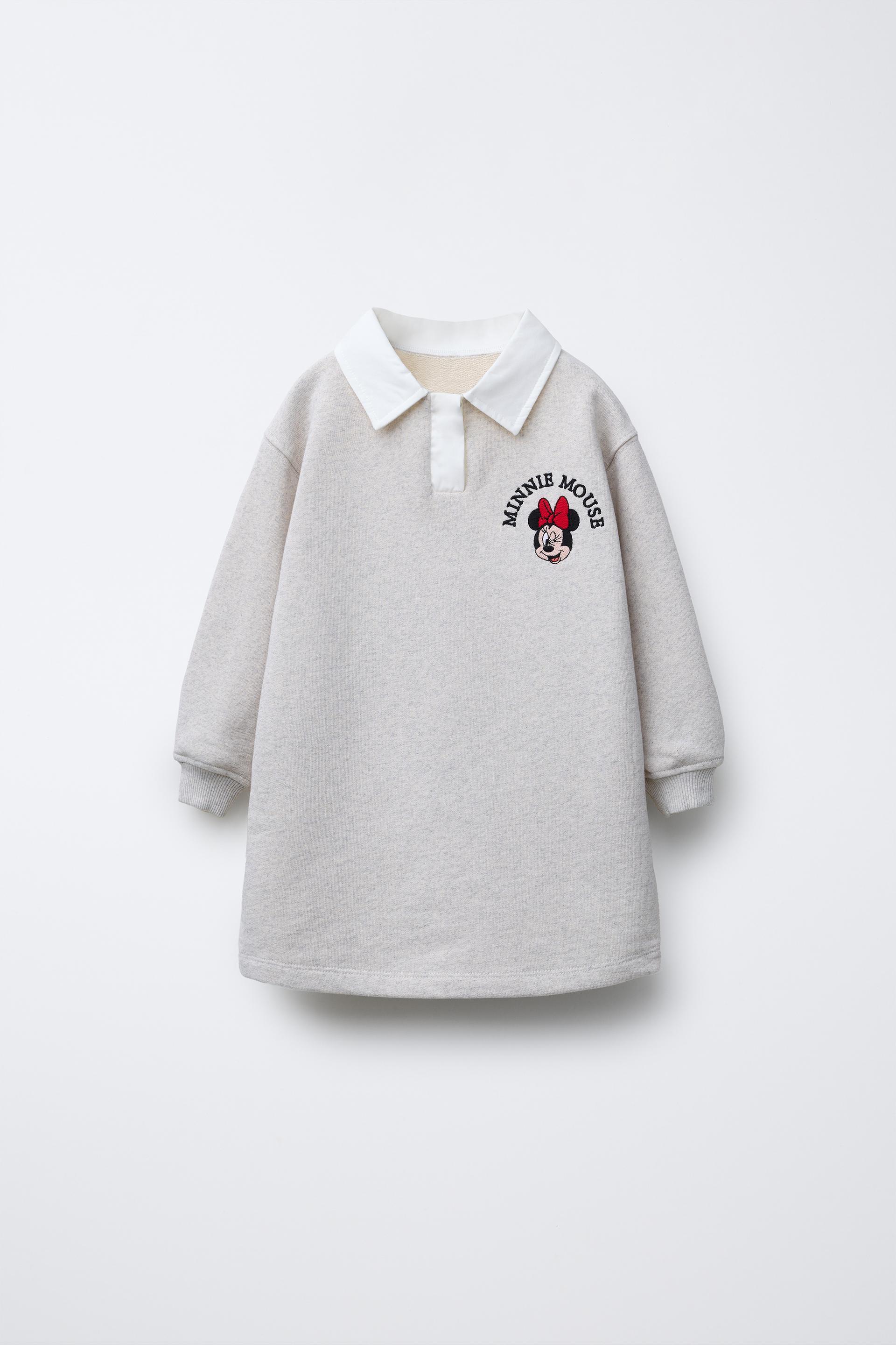 MINNIE MOUSE © DISNEY FLEECE POLO NECK DRESS by ZARA
