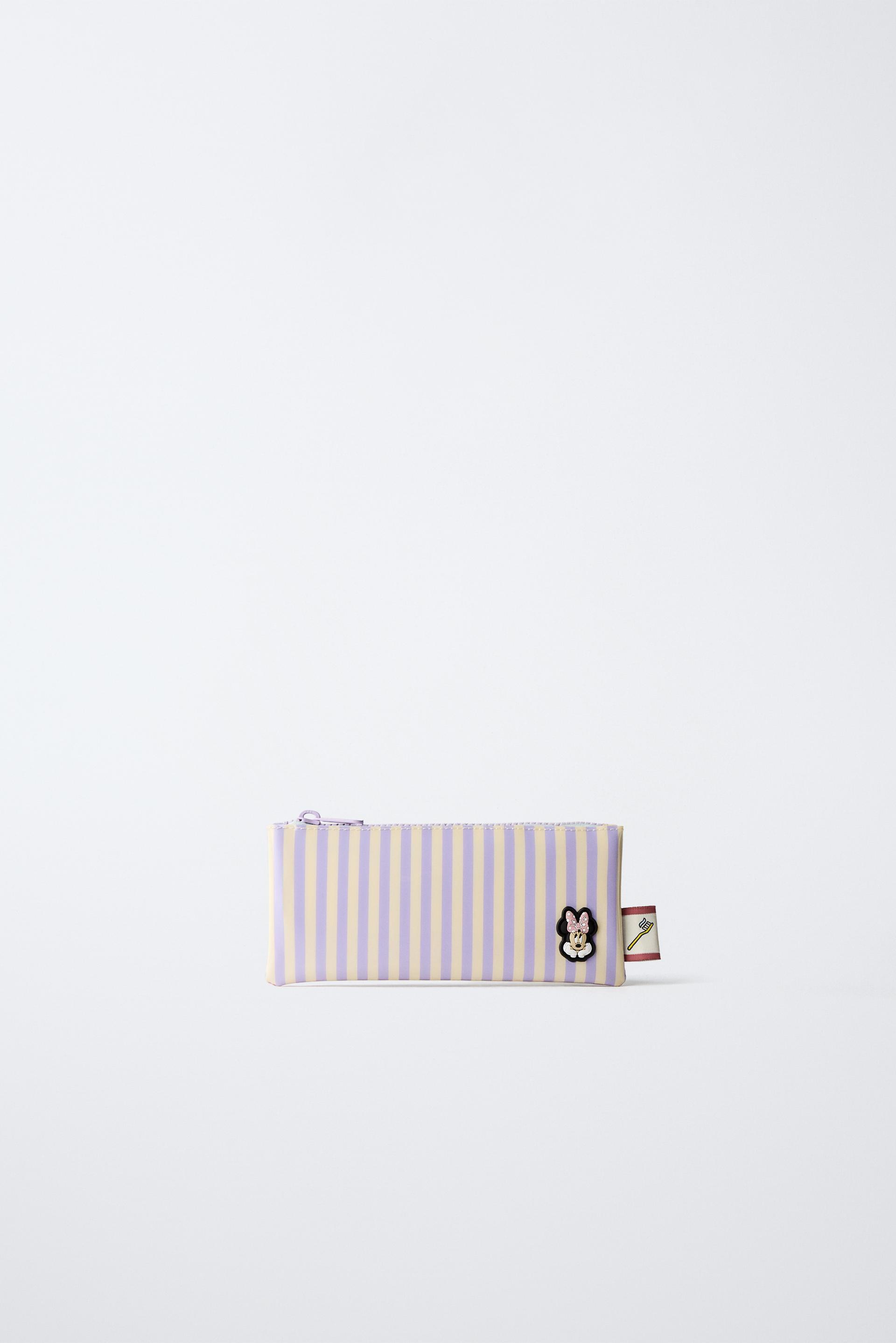 MINNIE MOUSE © DISNEY STRIPE TOILETRY BAG by ZARA