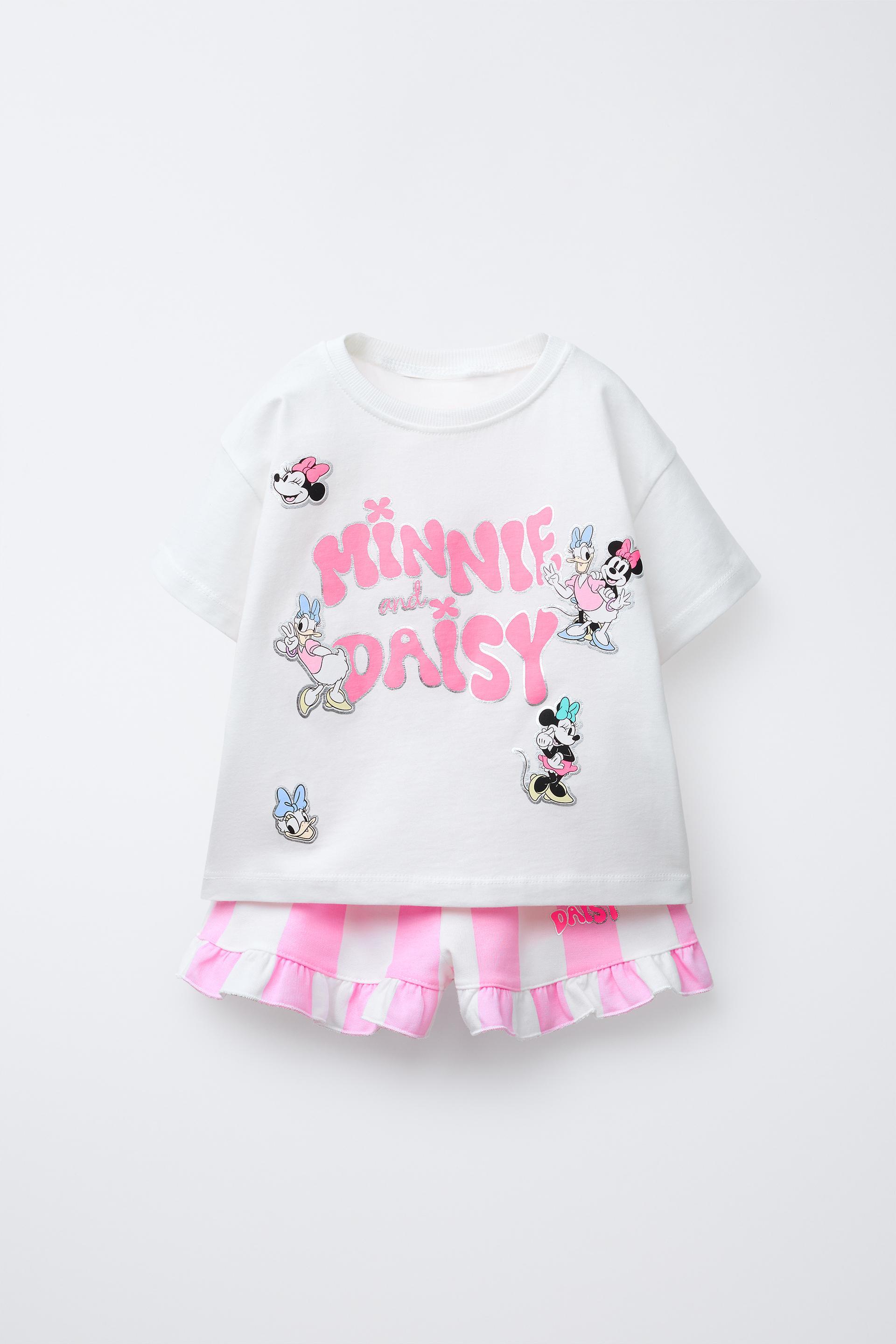 MINNIE MOUSE & DAISY © DISNEY T-SHIRT AND BERMUDA JOGGING SET by ZARA