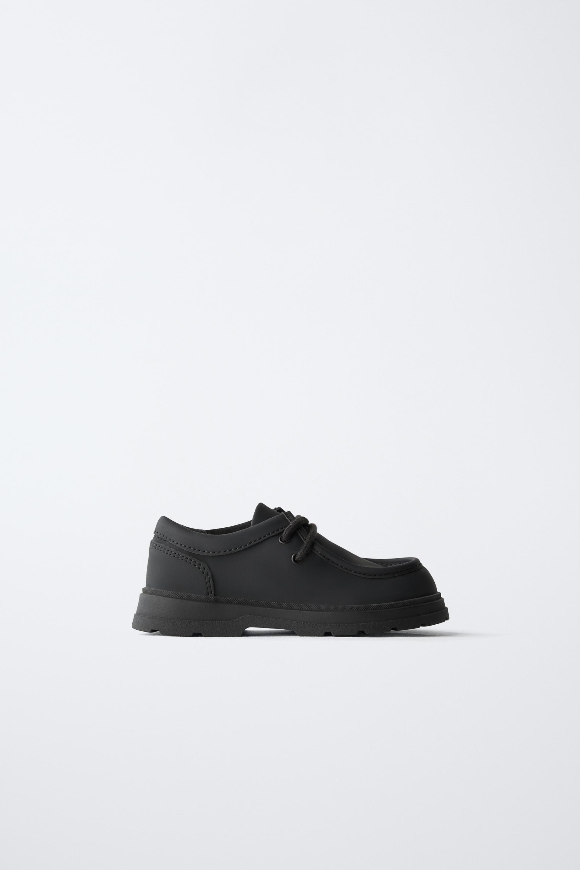 MOC TOE SHOES WITH BINDING by ZARA