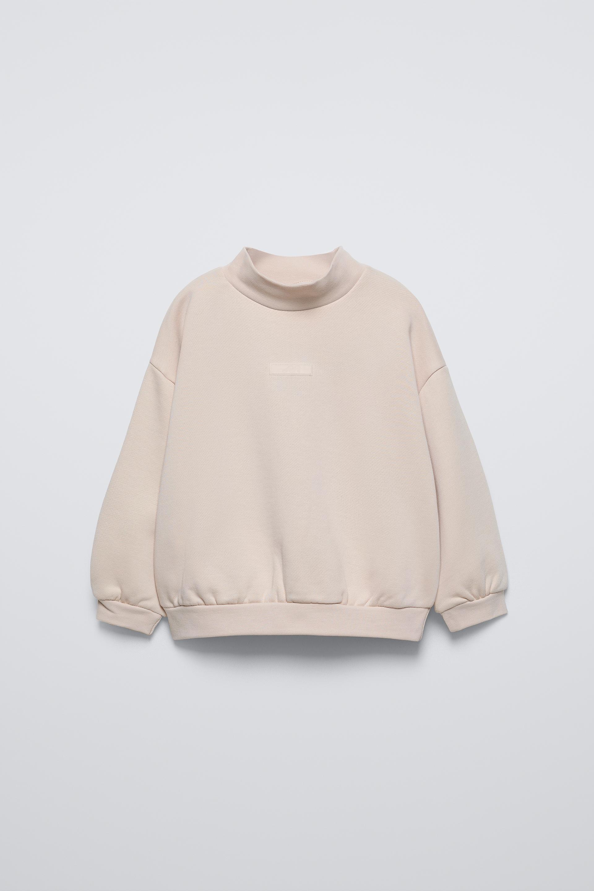 MOCK NECK SWEAT-SHIRT by ZARA