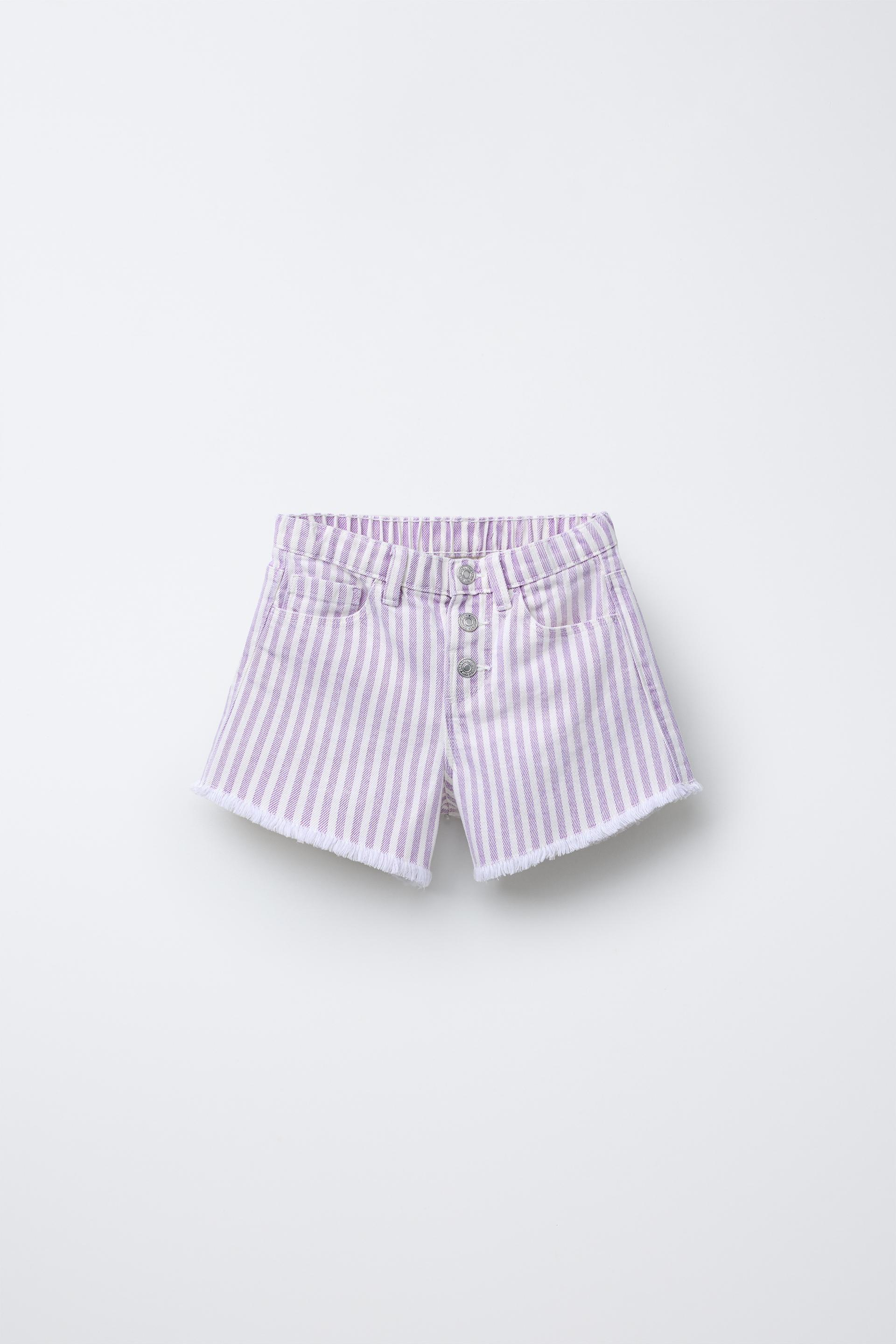 MOM FIT TWILL BERMUDA SHORTS by ZARA