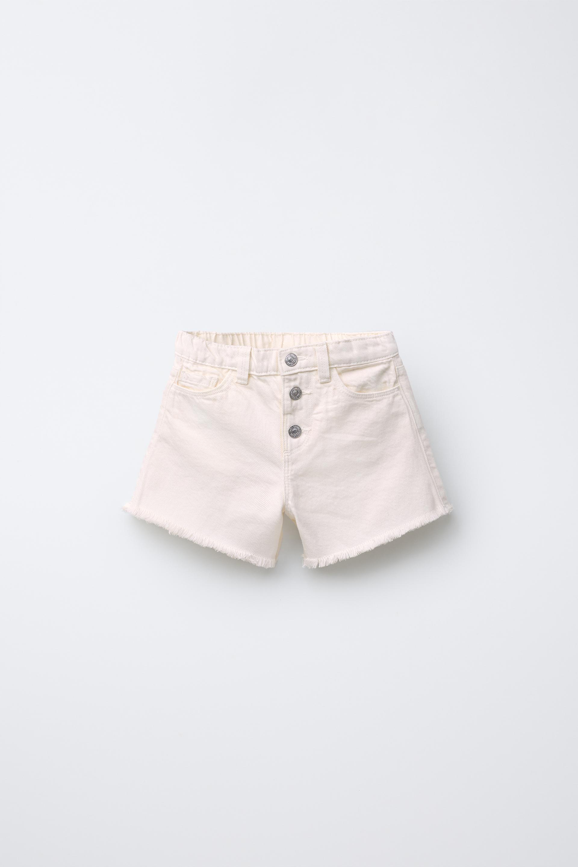 MOM FIT TWILL SHORTS by ZARA
