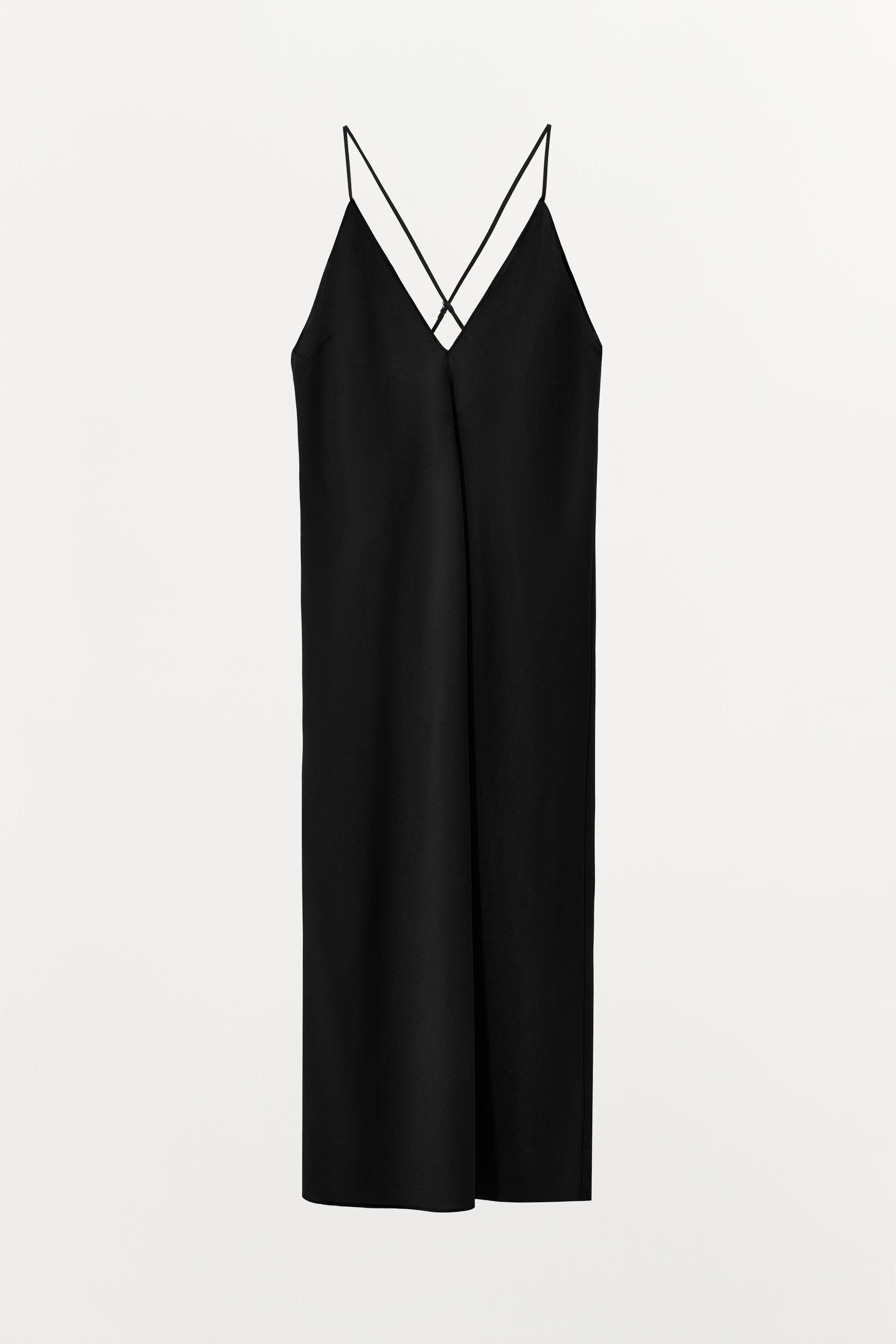 MULTIPOSITION STRAP SLIP DRESS by ZARA