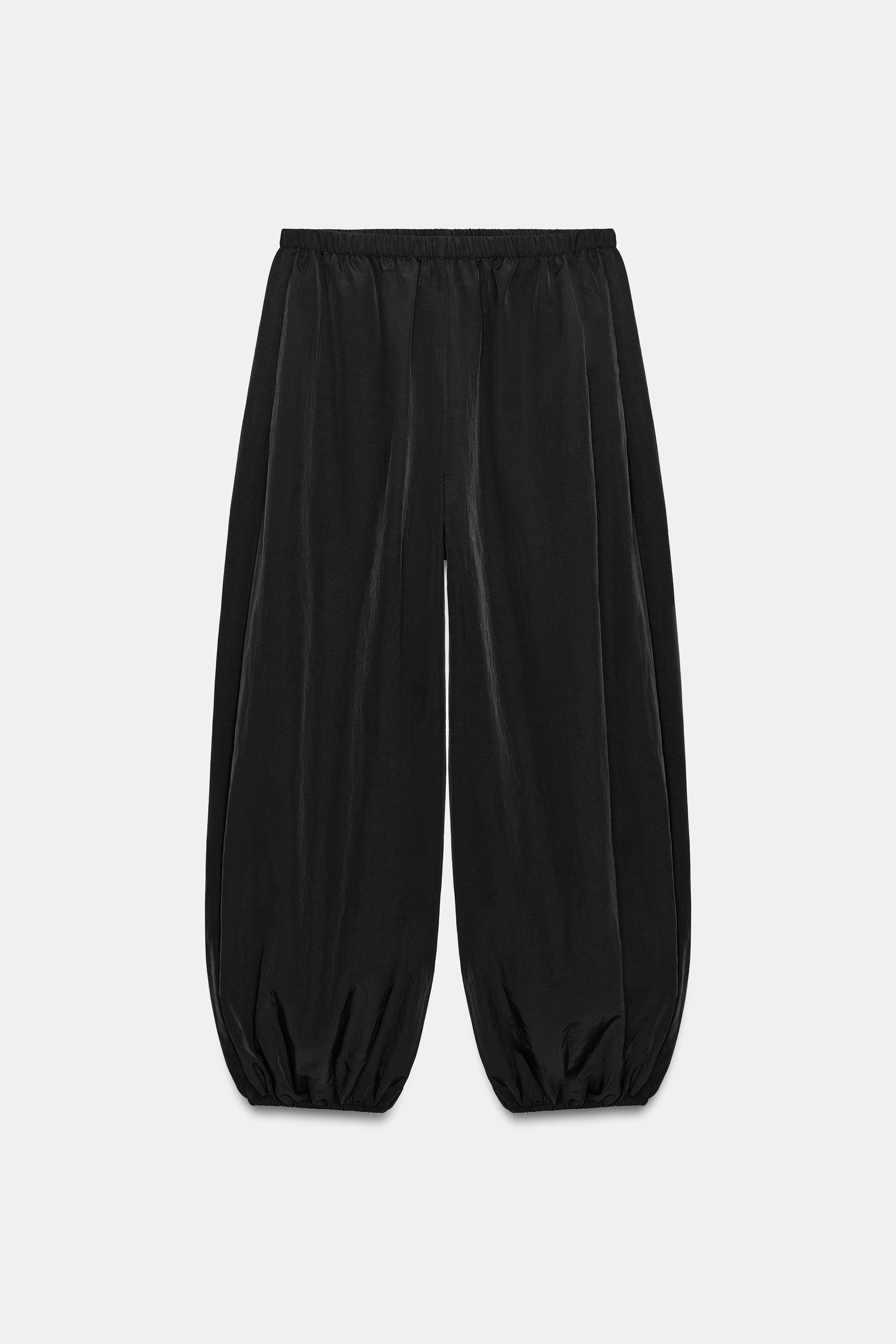 NYLON BALLOON PANTS by ZARA