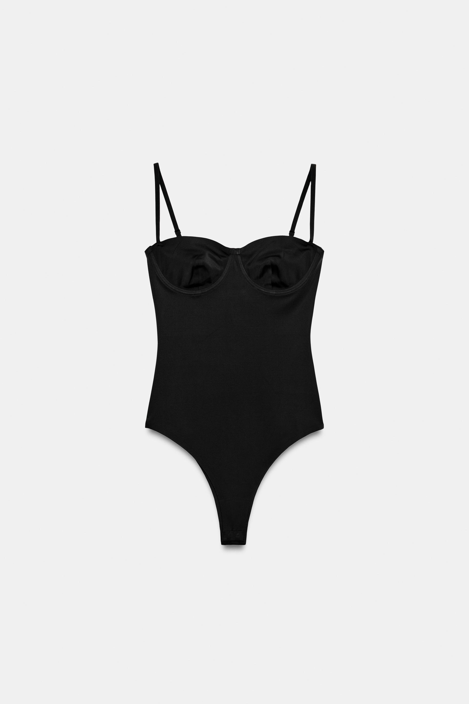NYLON CAMISOLE BODYSUIT by ZARA