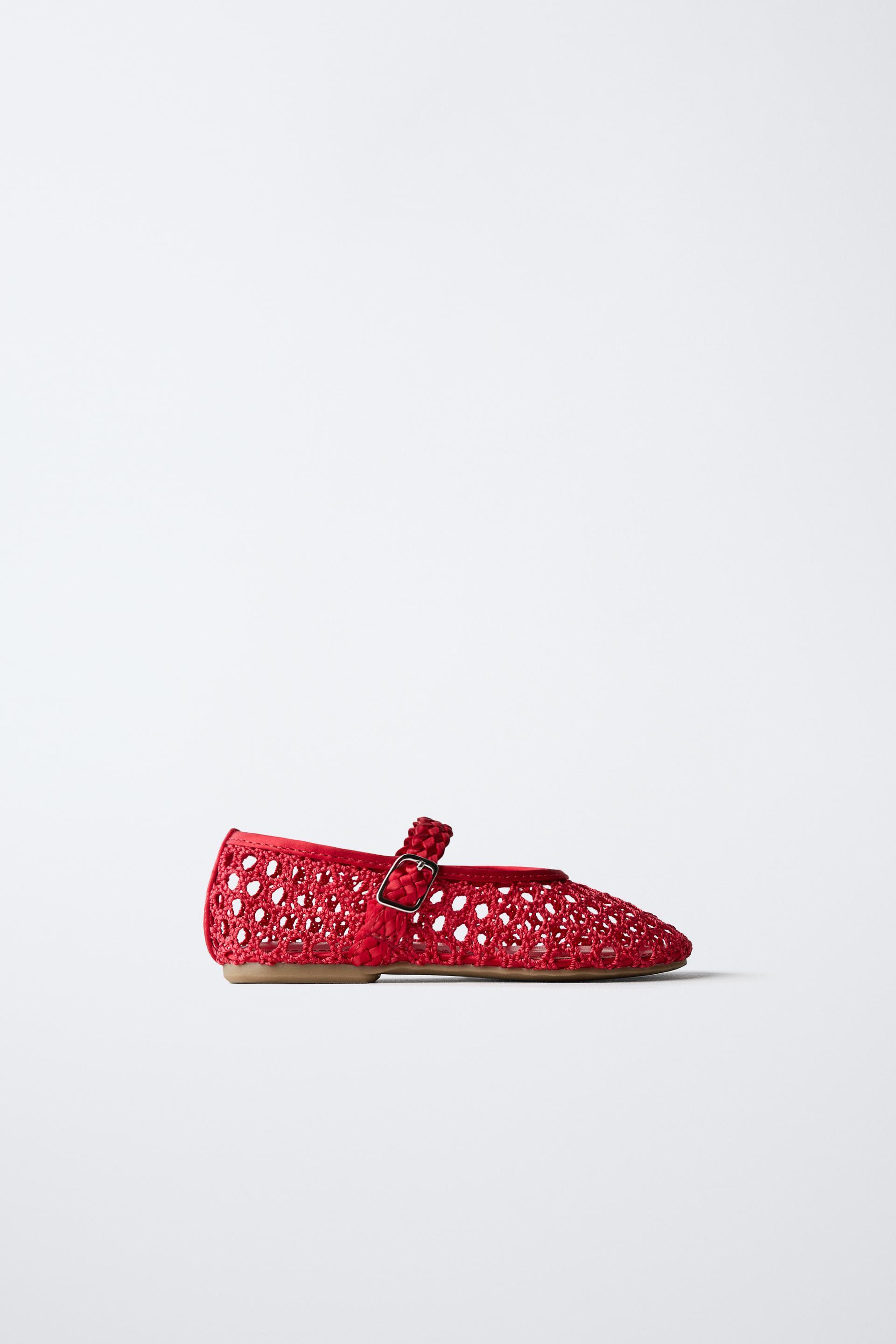 OPENWORK BALLET FLATS by ZARA