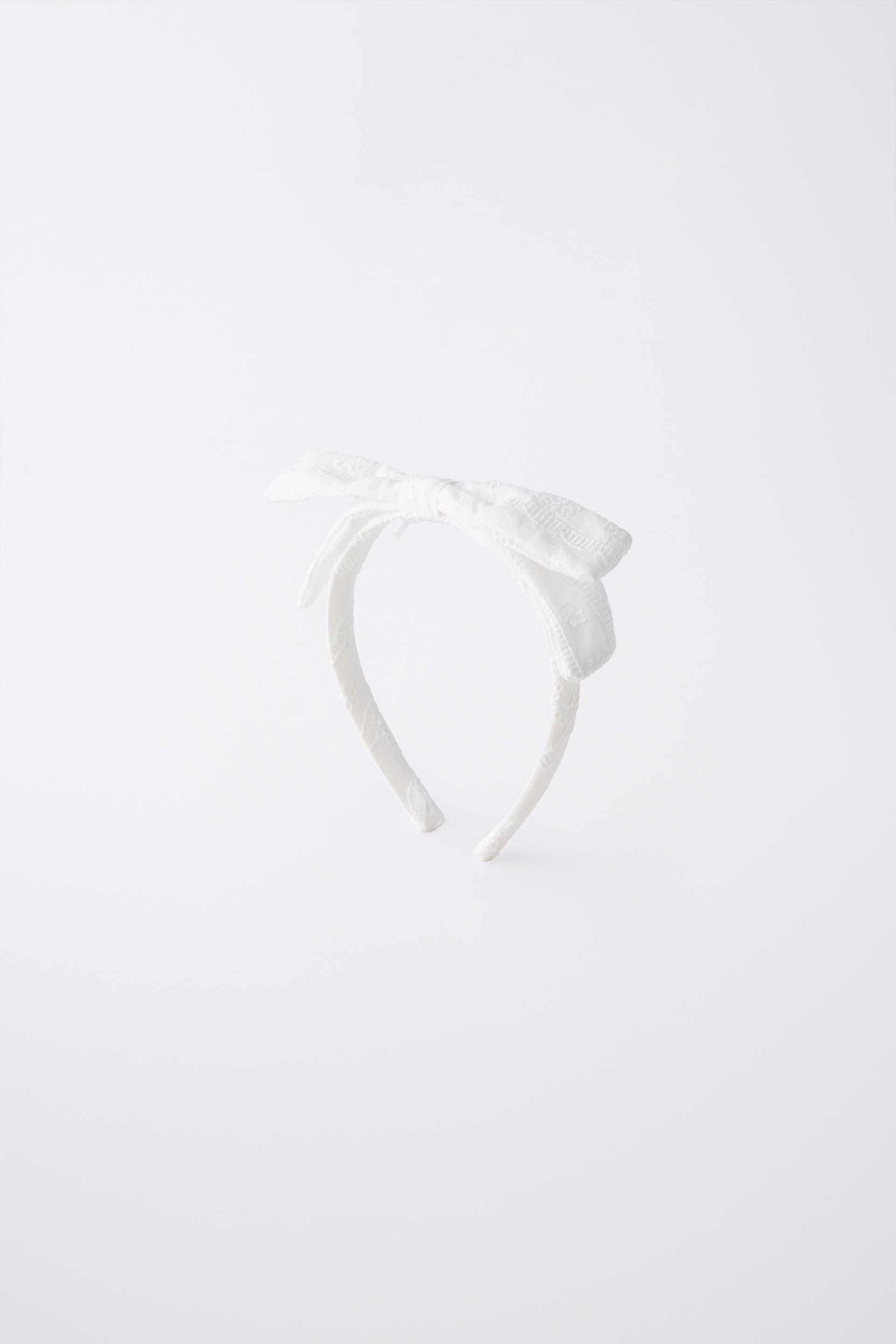OPENWORK BOW HEADBAND by ZARA