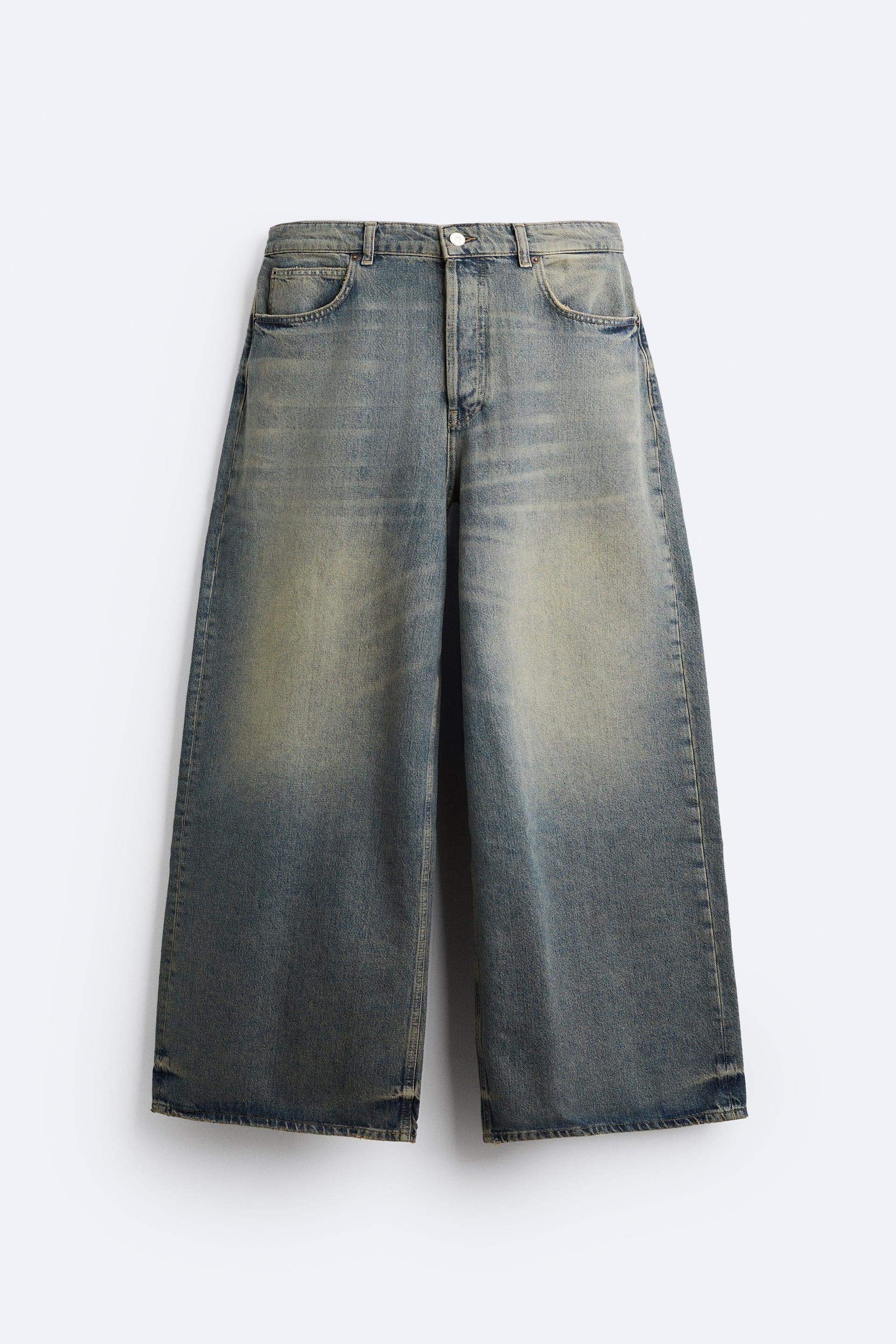 OVERDYED BAGGY JEANS by ZARA